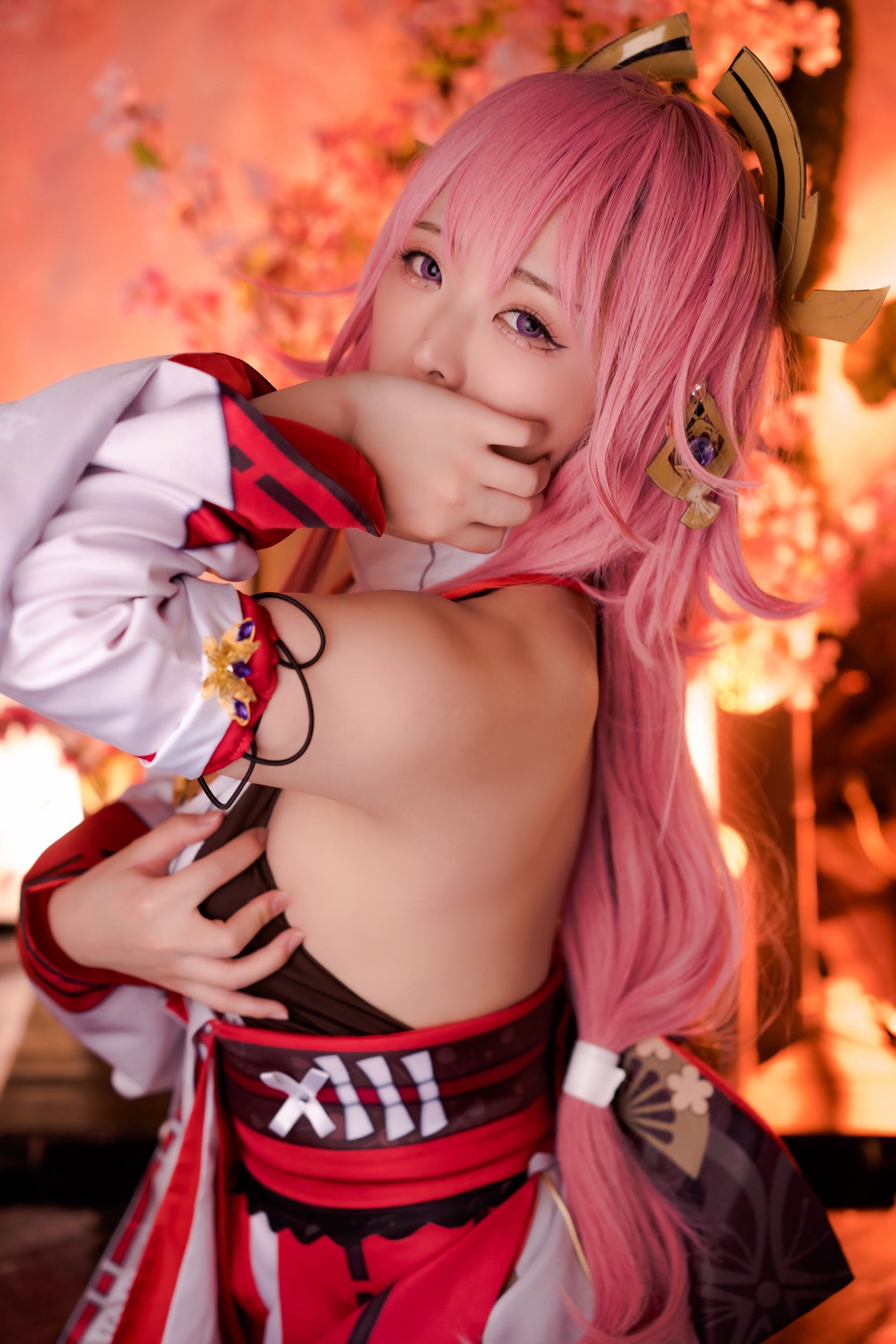 [ワルキューレ (りずな)] 八重桜 (原神)