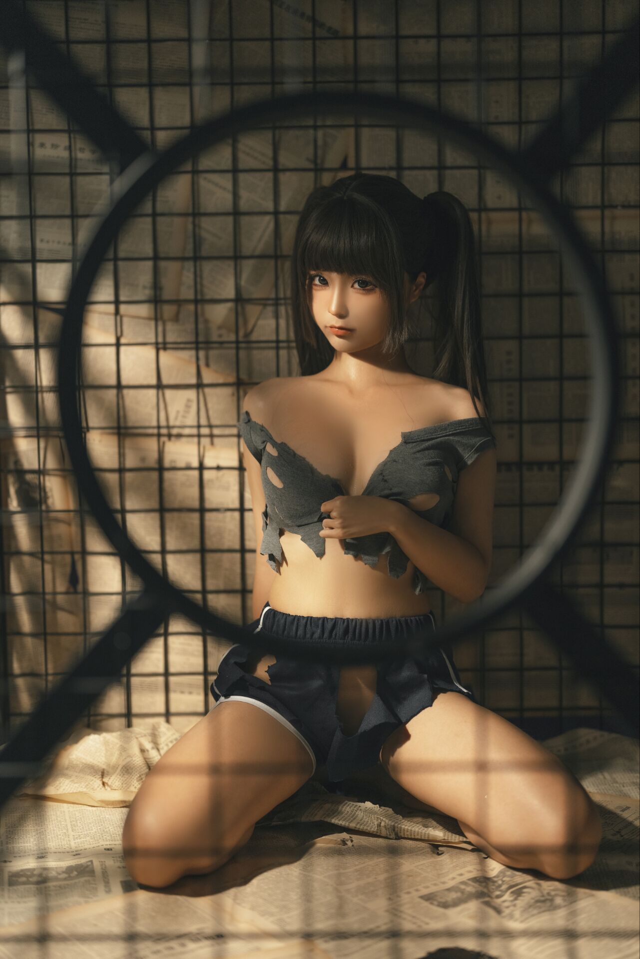 蠢沫沫《審訊》Cosplay寫真