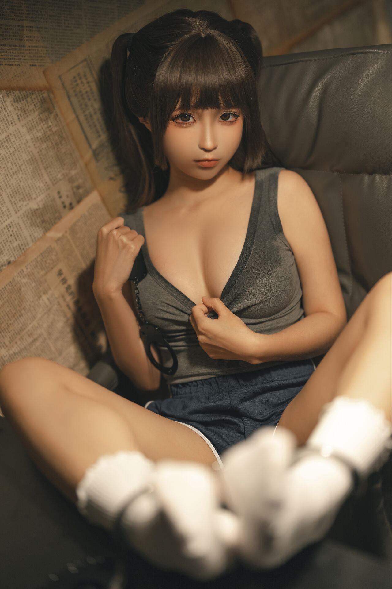 蠢沫沫《審訊》Cosplay寫真