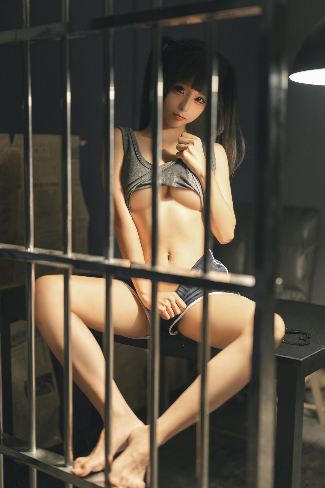 Chun Momo Interrogation Cosplay Set