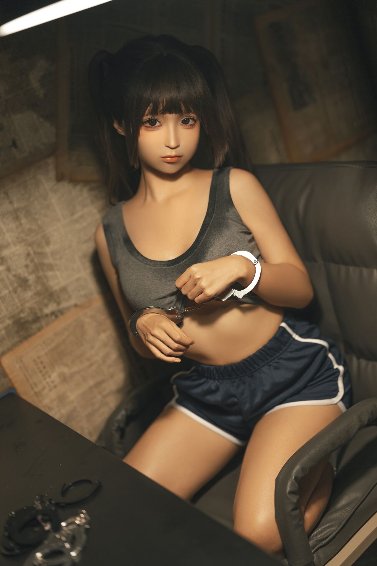Chun Momo Interrogation Cosplay Set