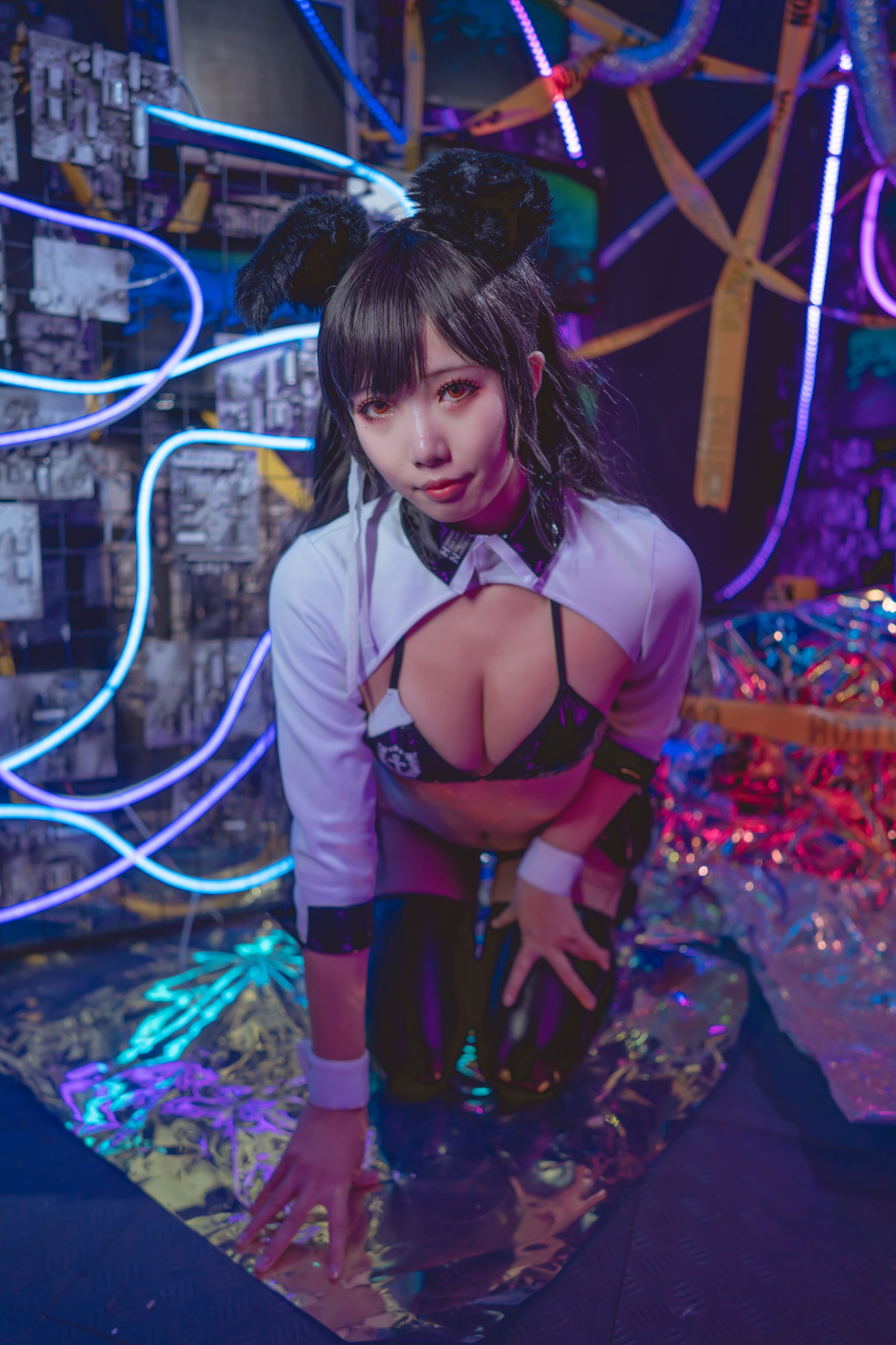 墨玉w - 愛宕機車服 [55P