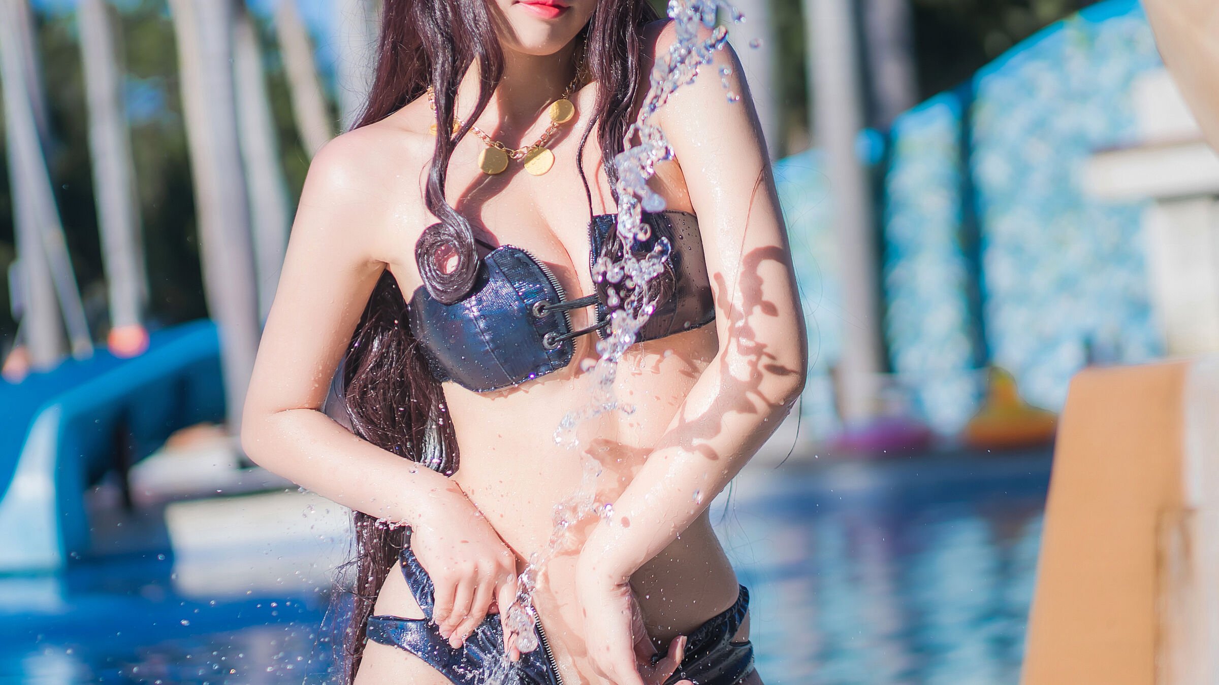 Mo Yu w - Murasaki Shikibu Swimsuit [36P
