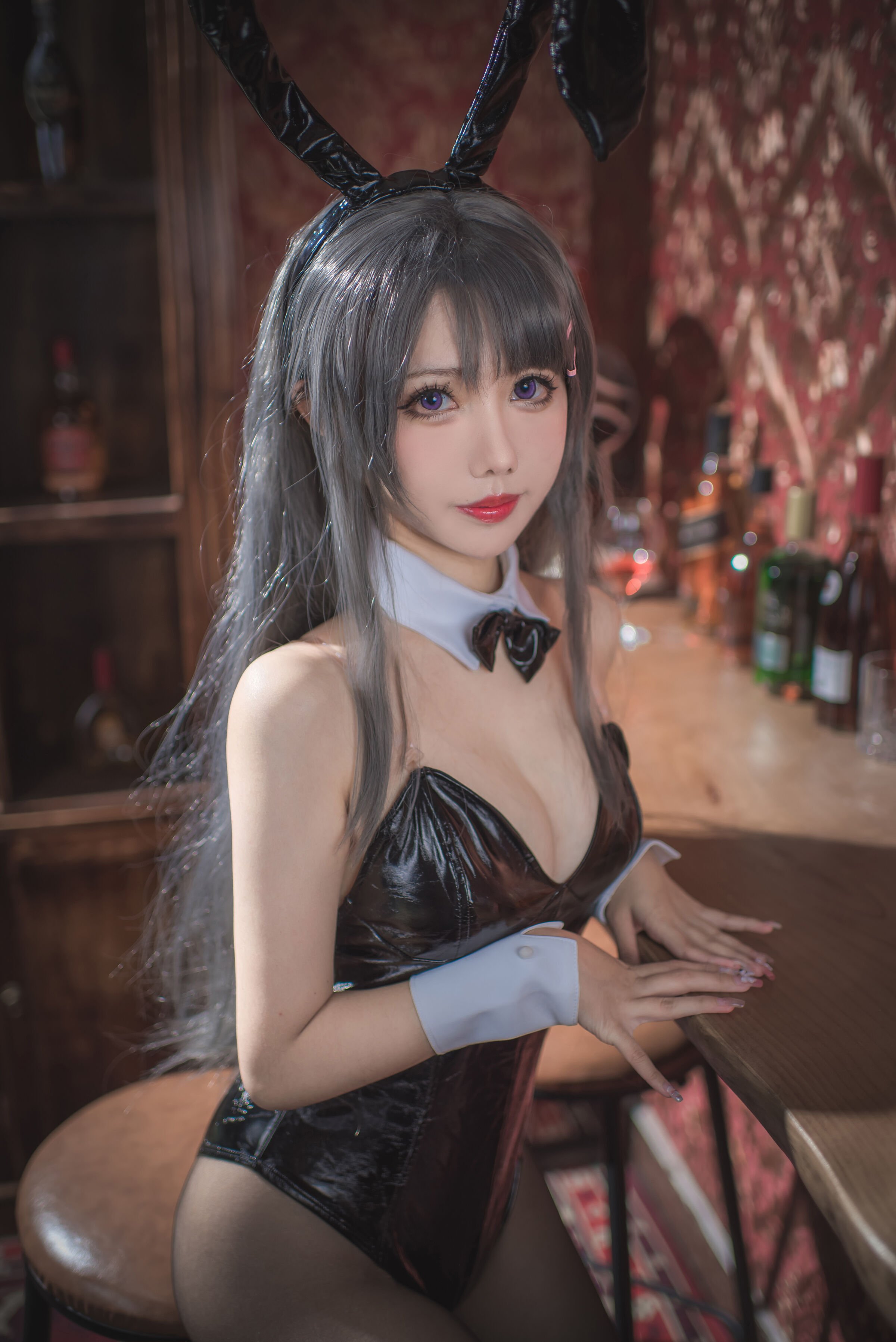 仙女月 - 櫻島麻衣兔女郎 [33P