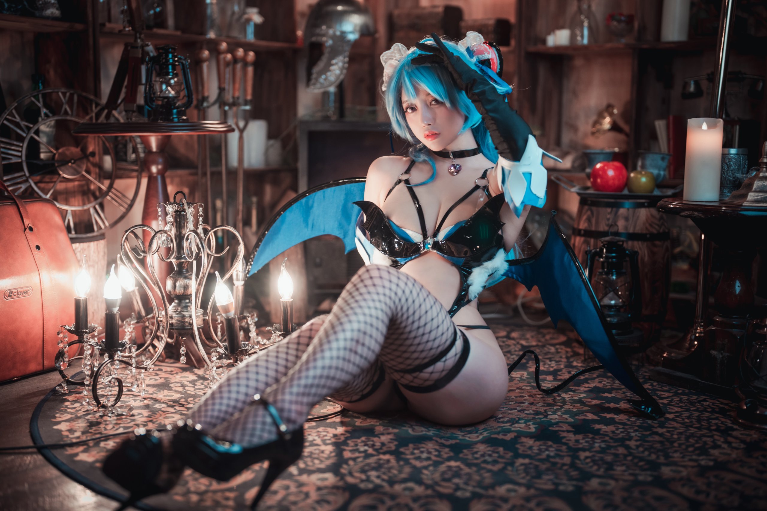 (Cosplay) [DJAWA] ZziZzi - Ganyu Succubus (Genshin Impact)