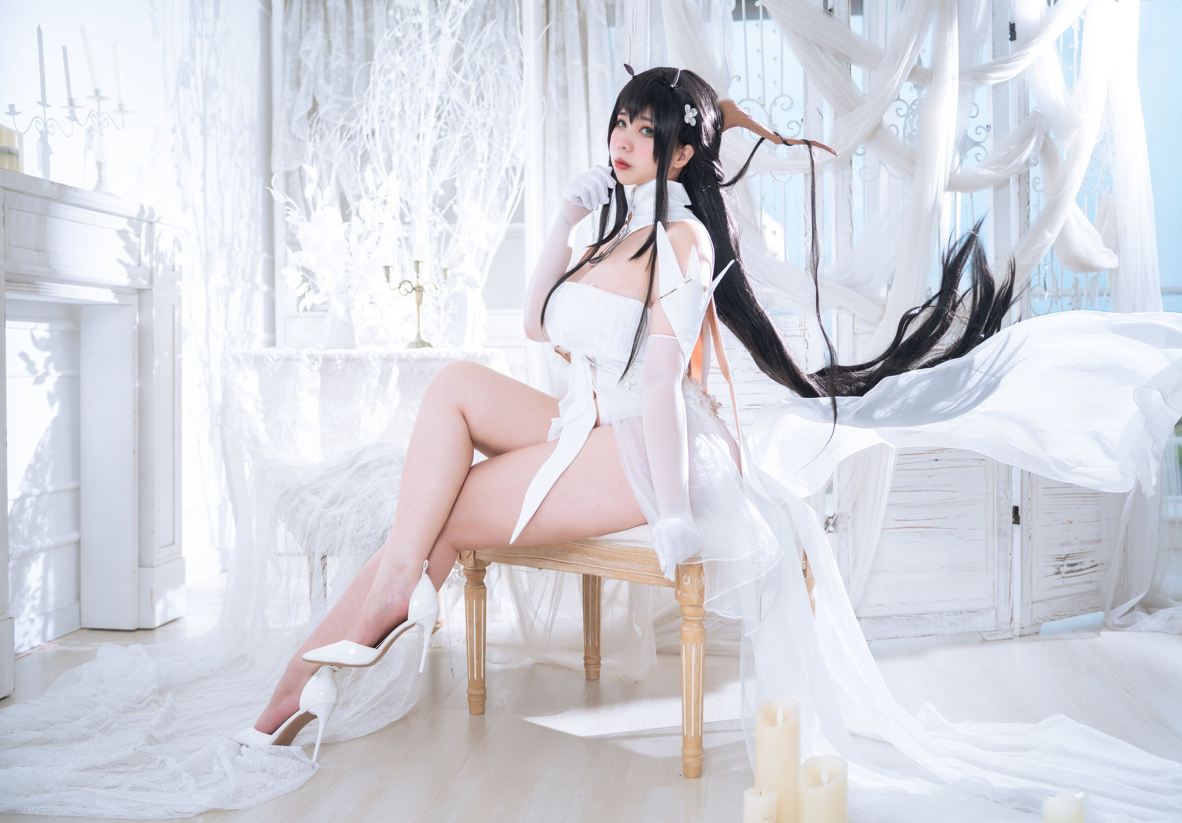 Meroko_魅瞳 - 碧蓝航线 不挠 [53P]