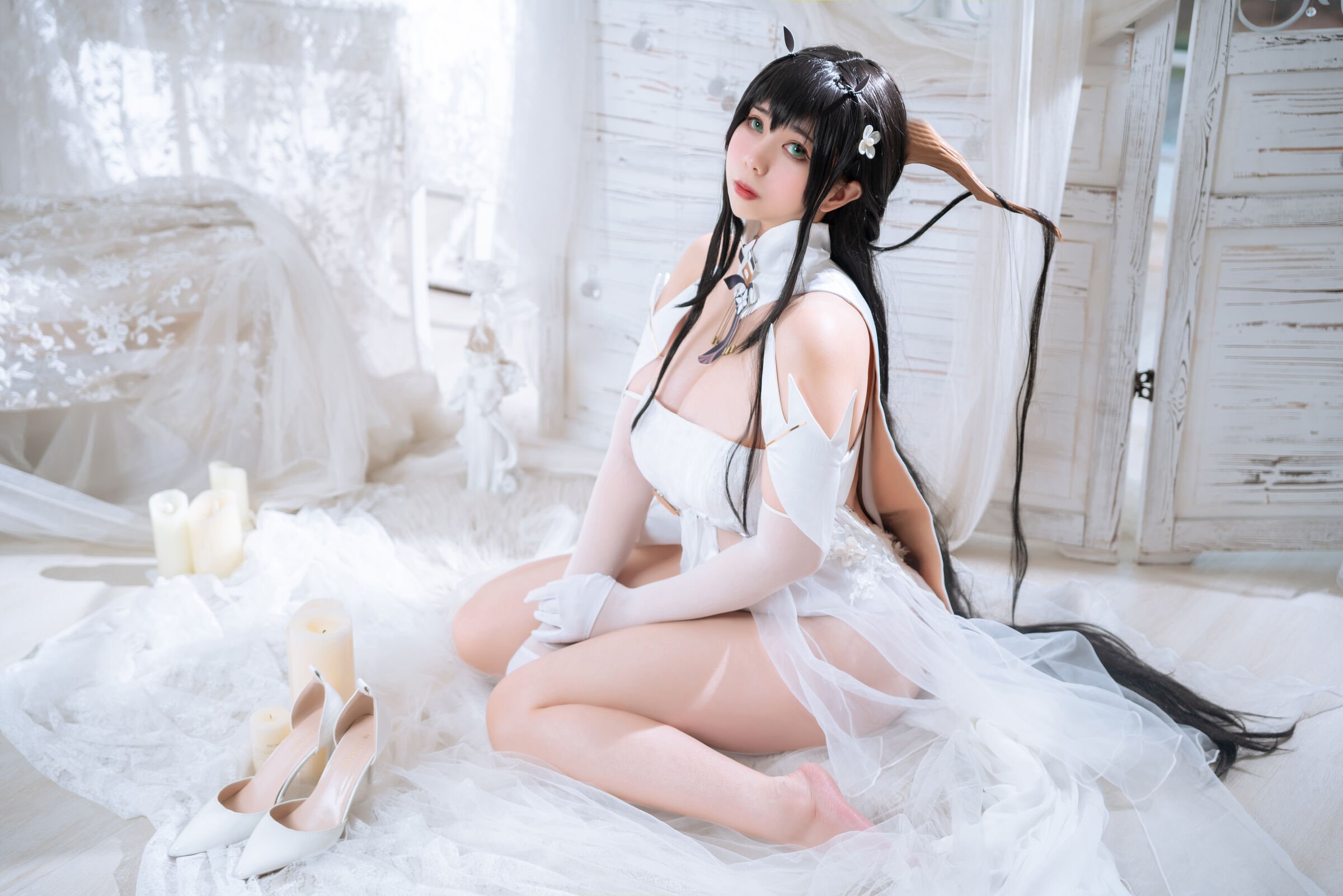 Meroko_魅瞳 - 碧蓝航线 不挠 [53P]