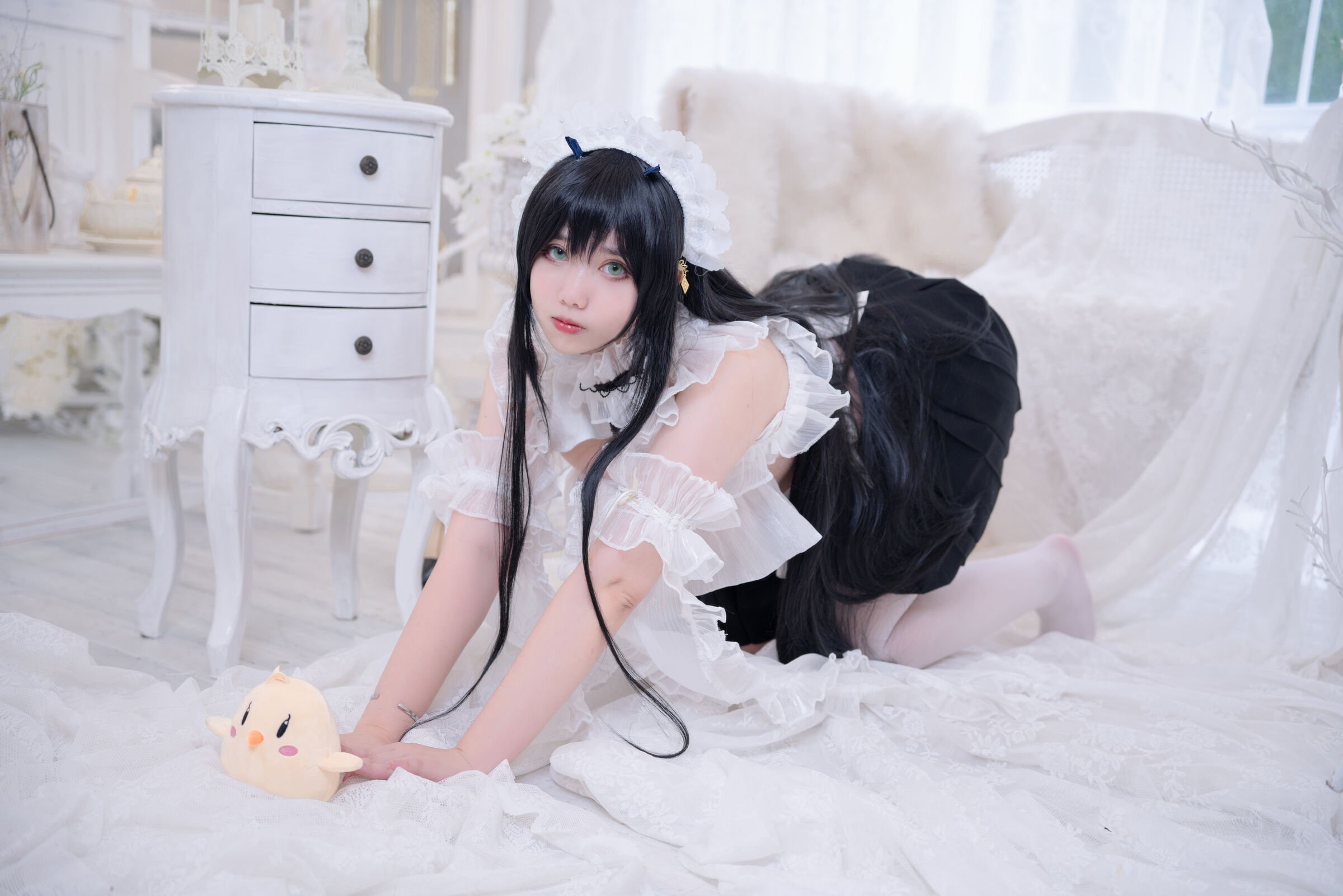 Meroko_魅瞳 - アズールレーン 不挠のメイド やる気のないお姉さん [53P