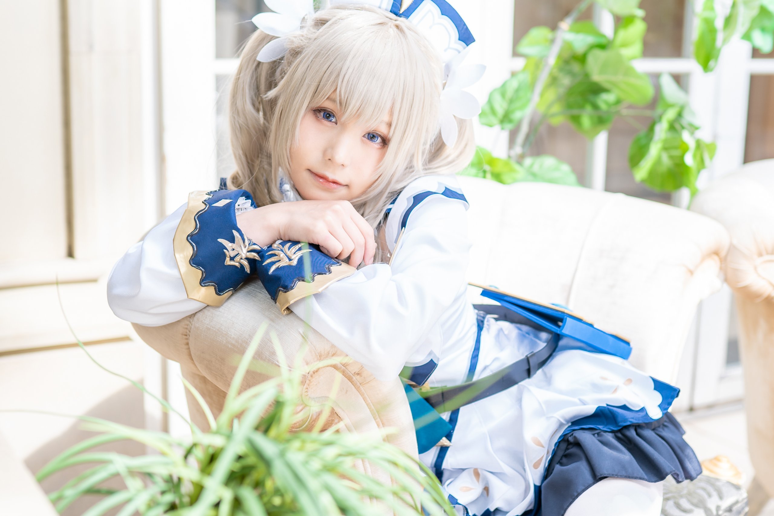 Being healed by Kurumi Barbara-san and becoming energetic.