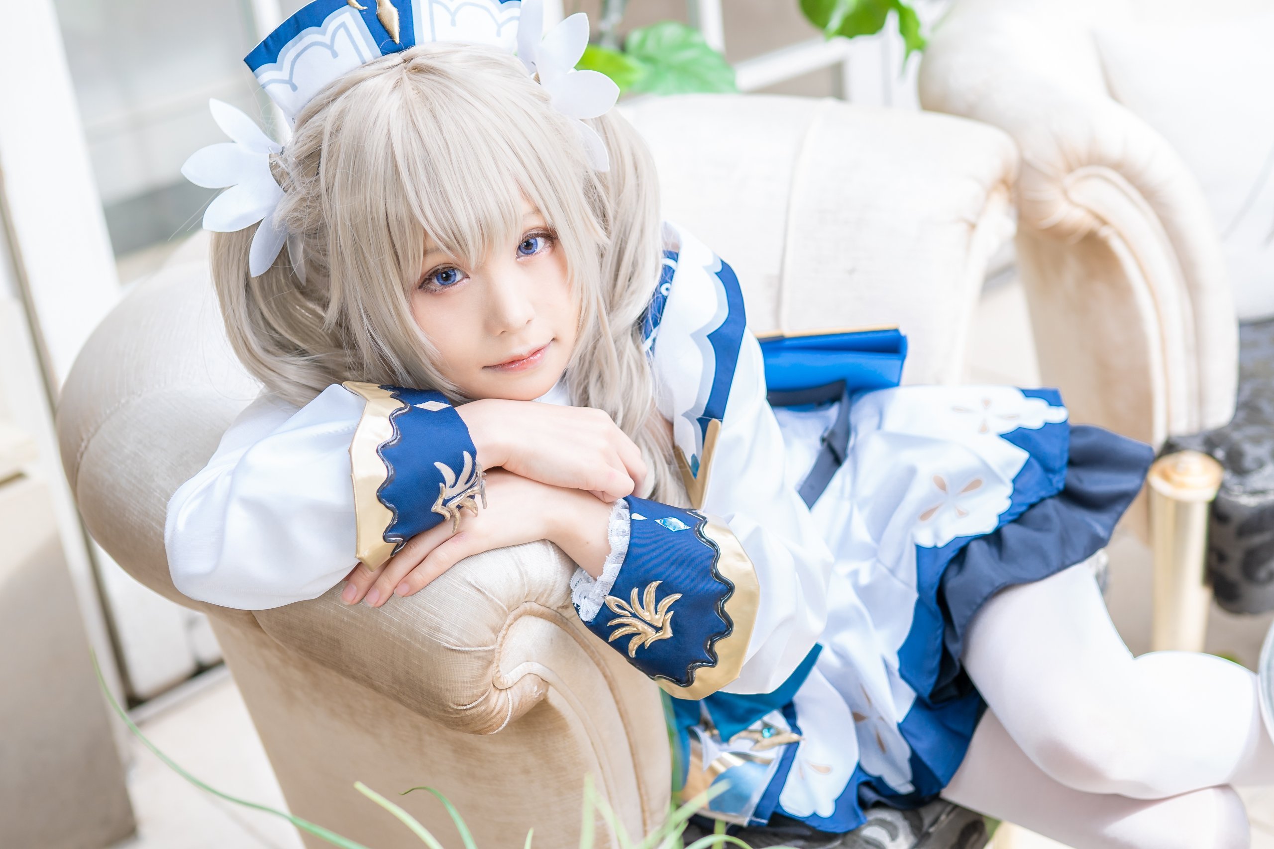 Being healed by Kurumi Barbara-san and becoming energetic.