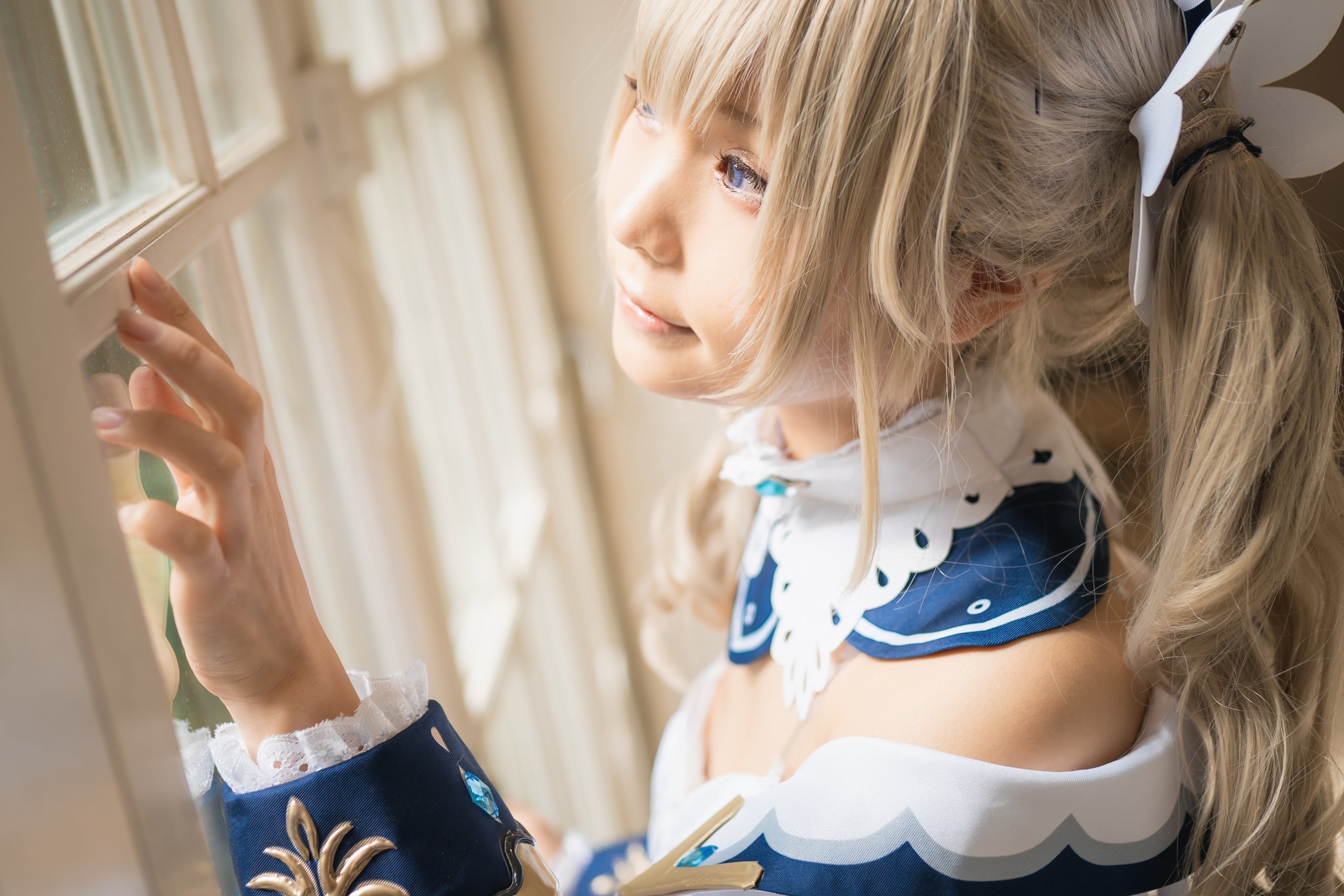 Being healed by Kurumi Barbara-san and becoming energetic.