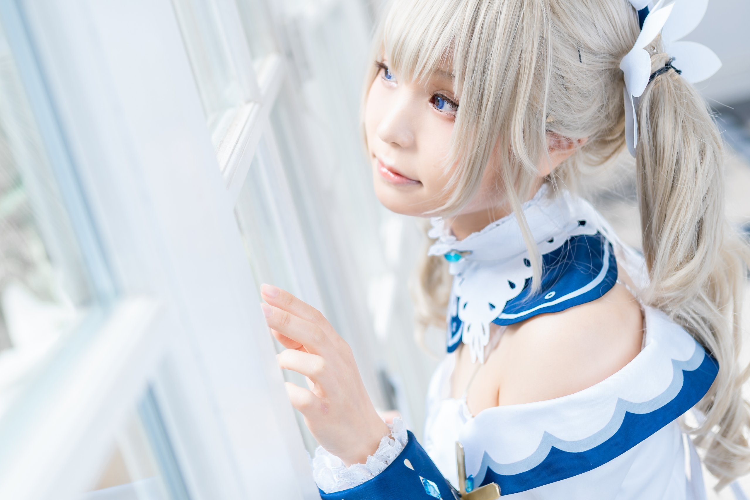 Being healed by Kurumi Barbara-san and becoming energetic.