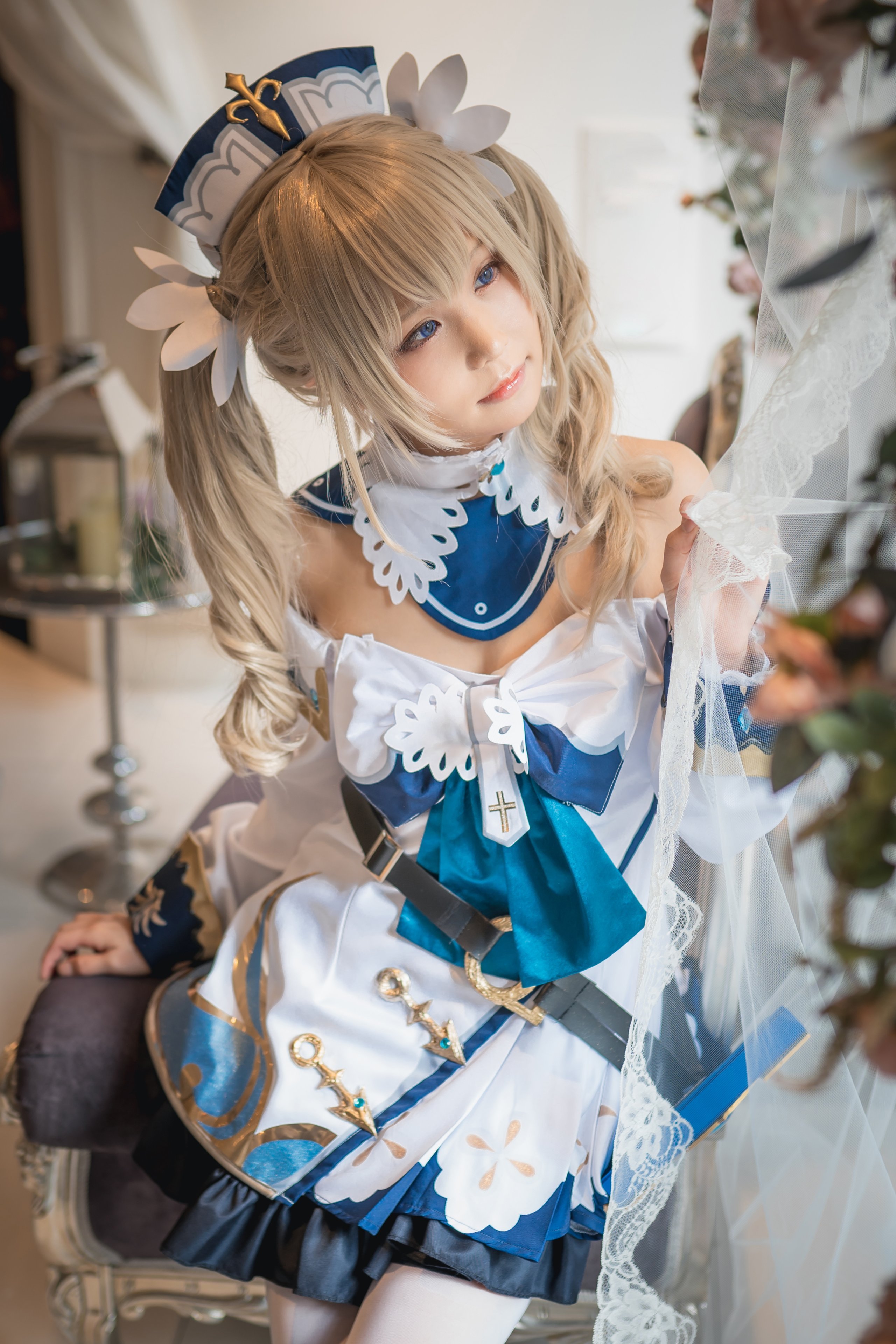 Being healed by Kurumi Barbara-san and becoming energetic.