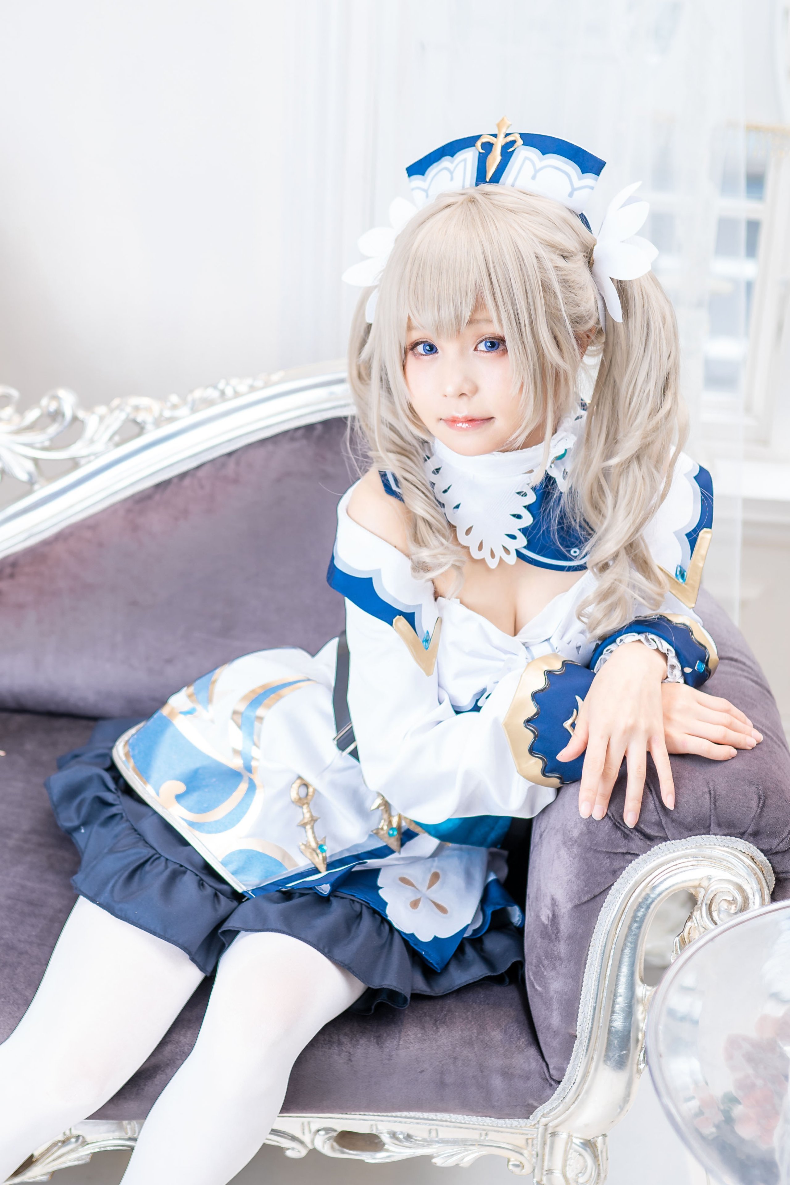 Being healed by Kurumi Barbara-san and becoming energetic.