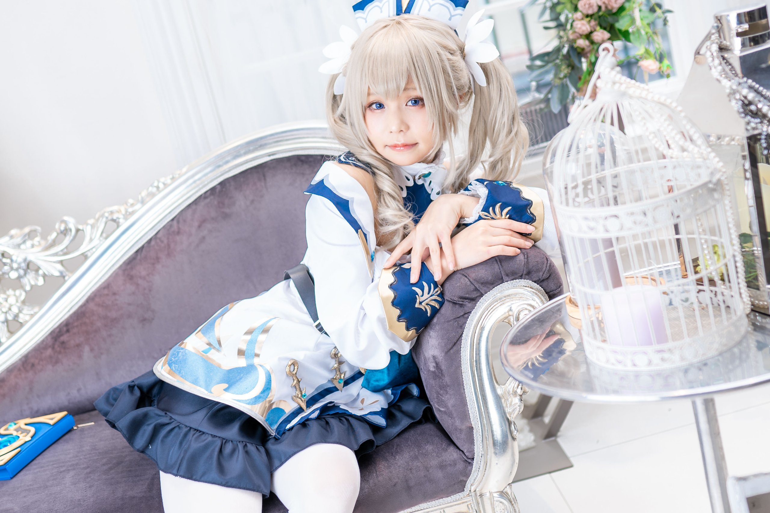 Being healed by Kurumi Barbara-san and becoming energetic.