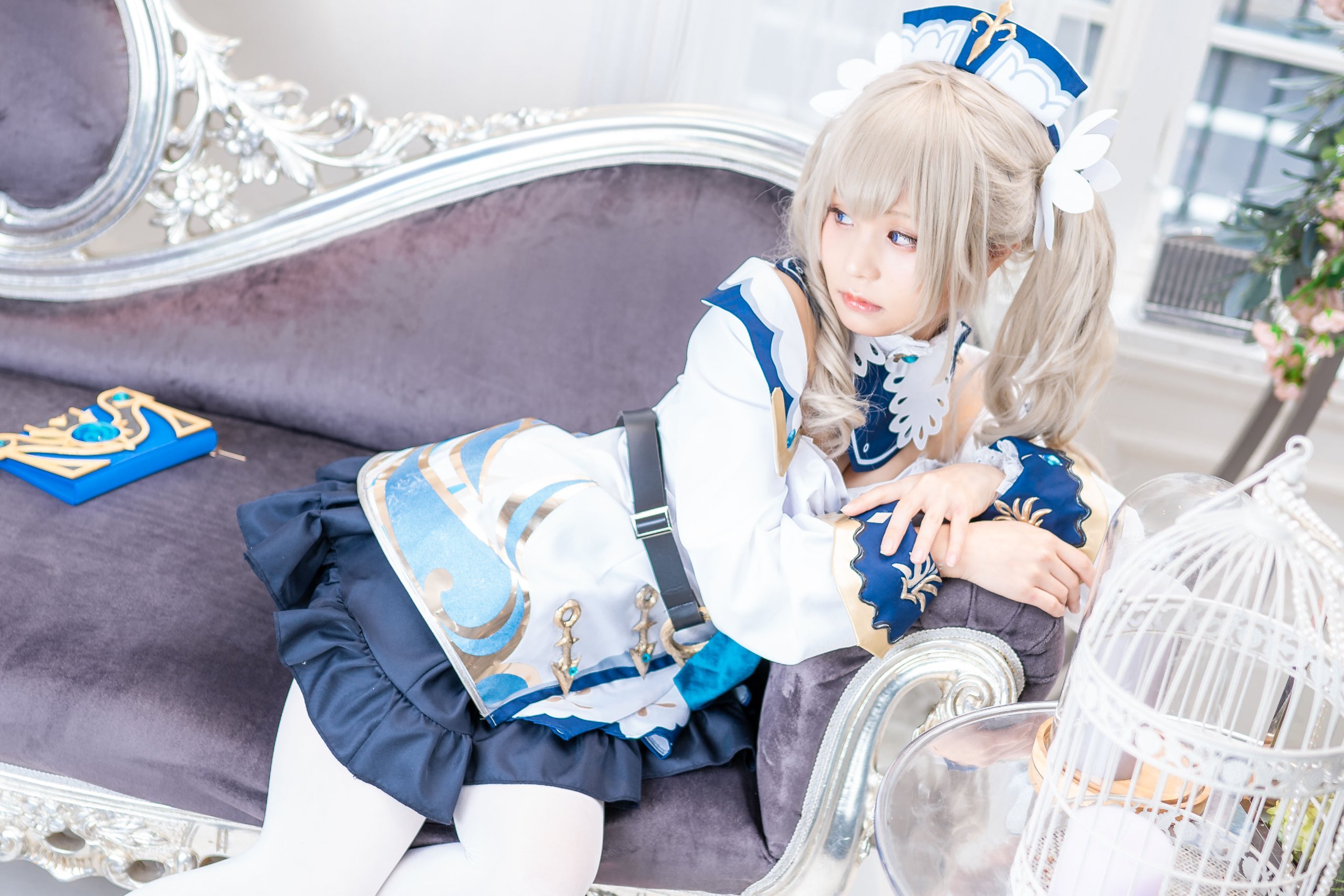 Being healed by Kurumi Barbara-san and becoming energetic.