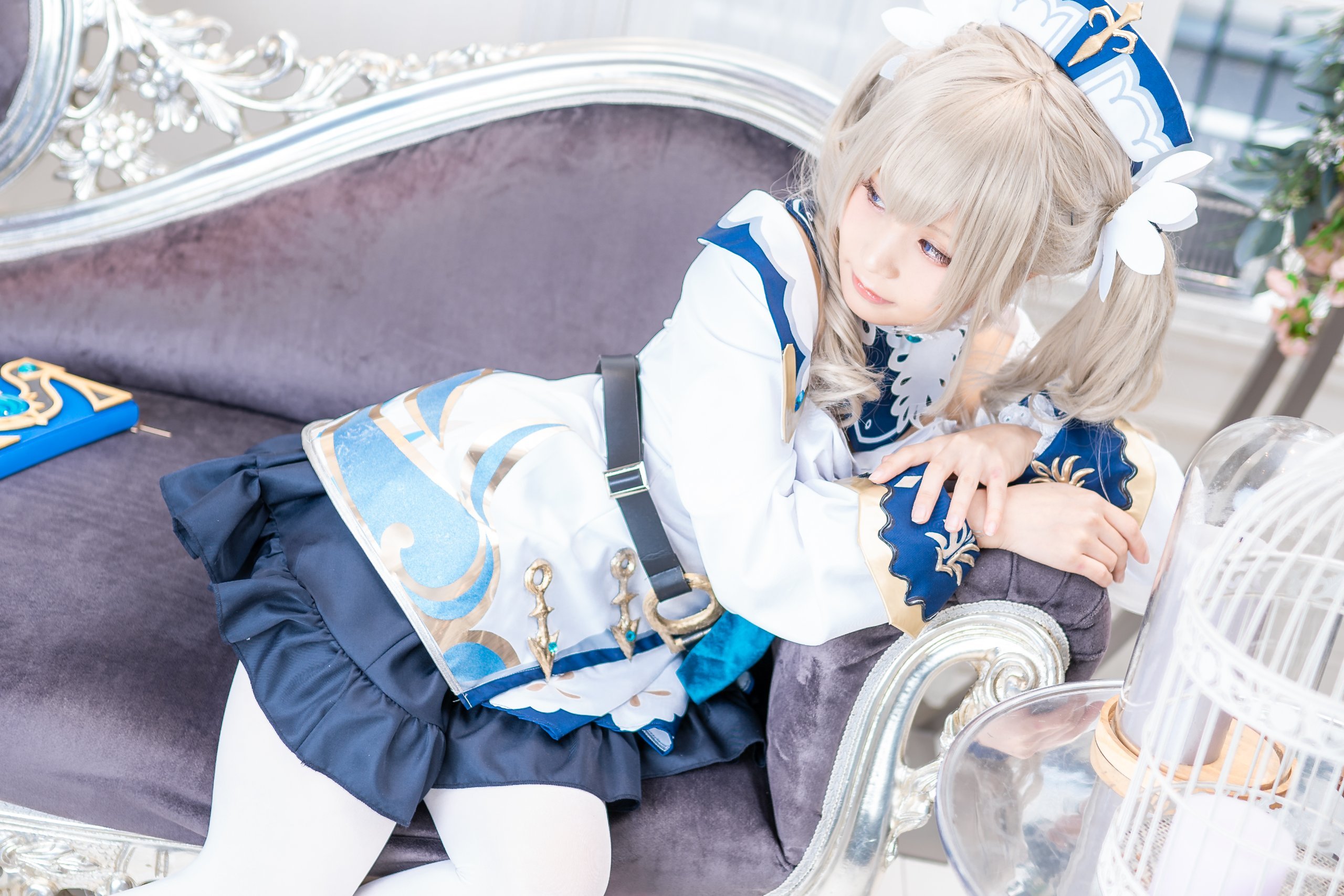 Being healed by Kurumi Barbara-san and becoming energetic.