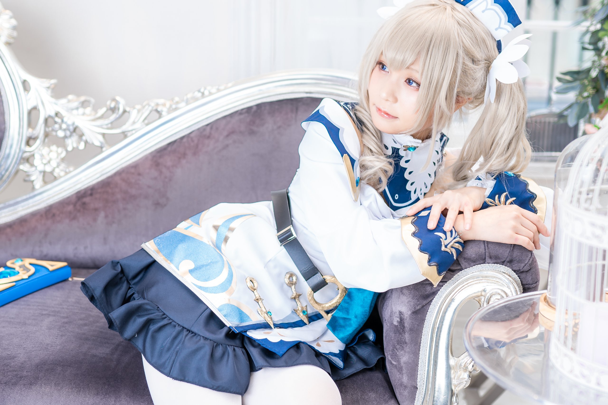 Being healed by Kurumi Barbara-san and becoming energetic.