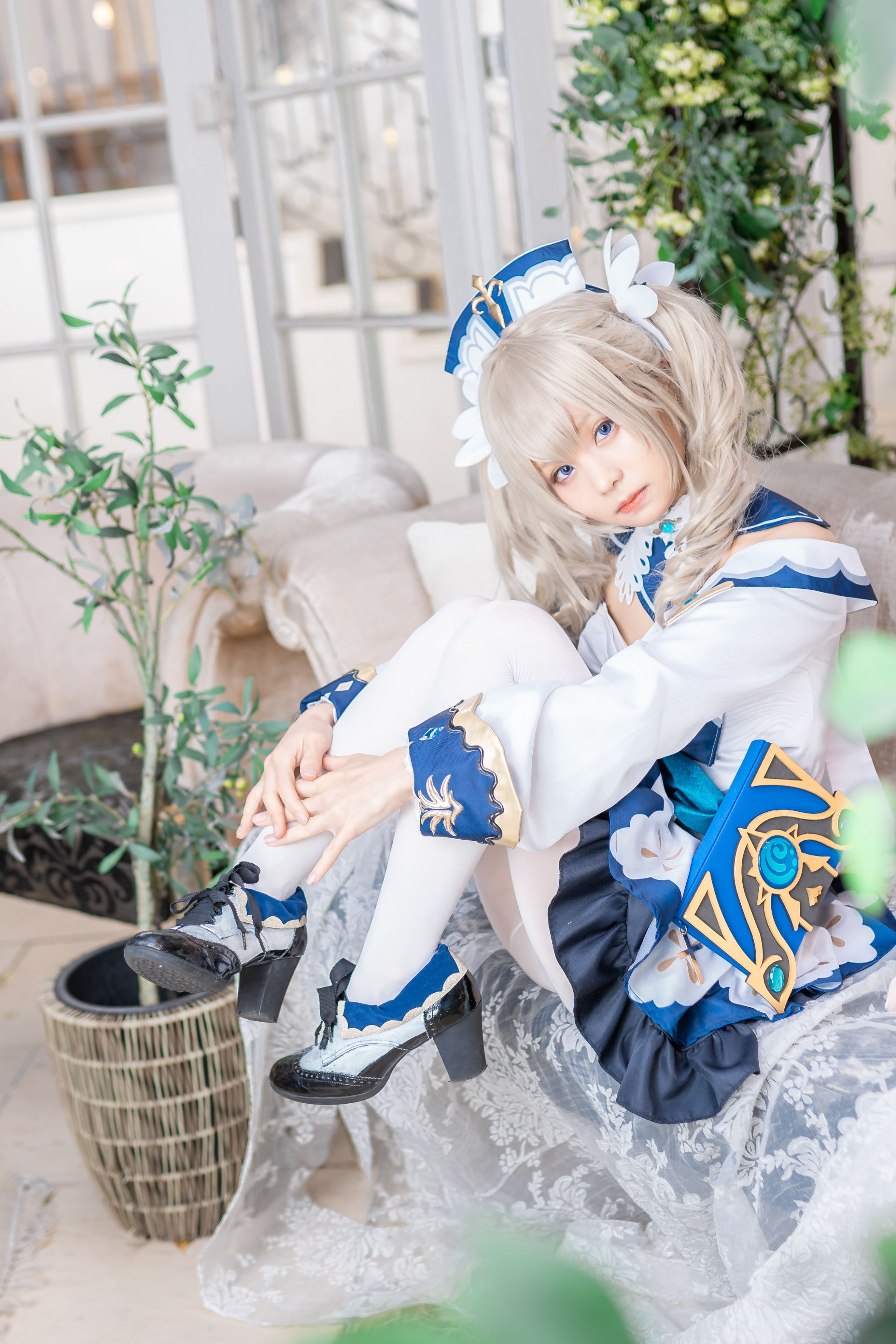 クルミとバーバラさんに癒されて元気になる