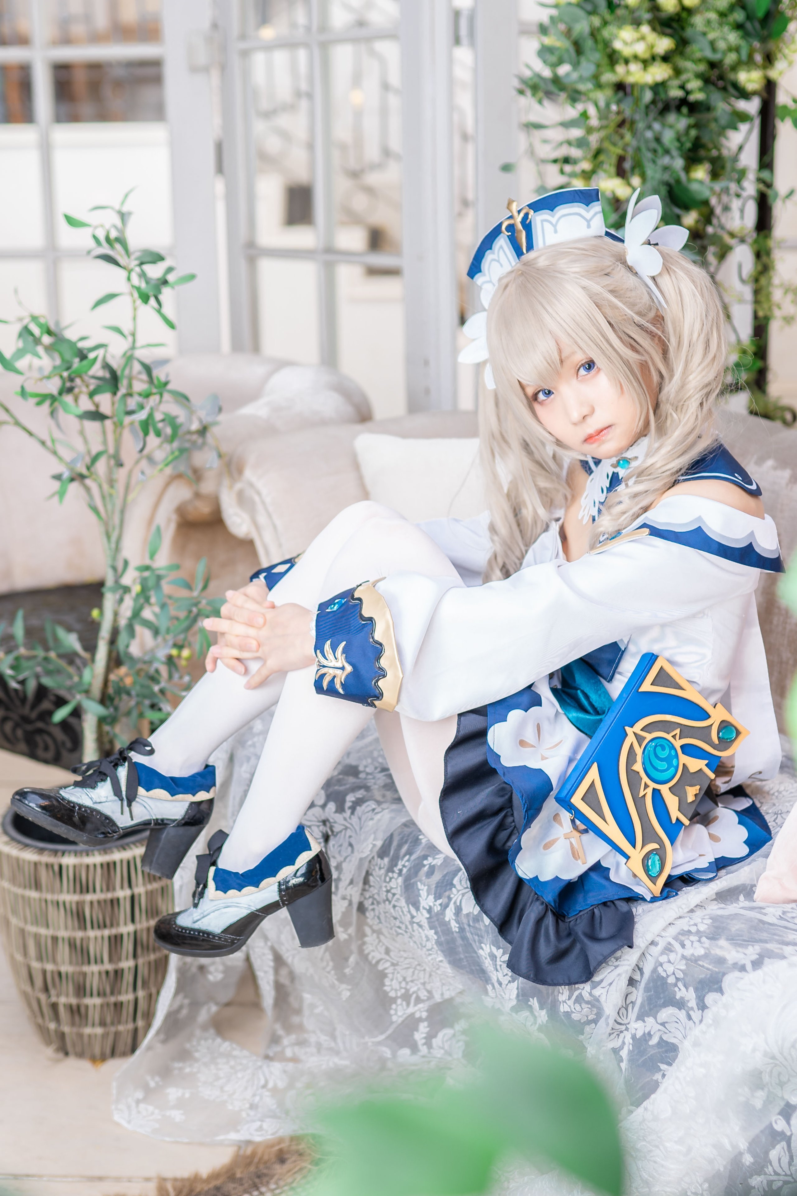 クルミとバーバラさんに癒されて元気になる