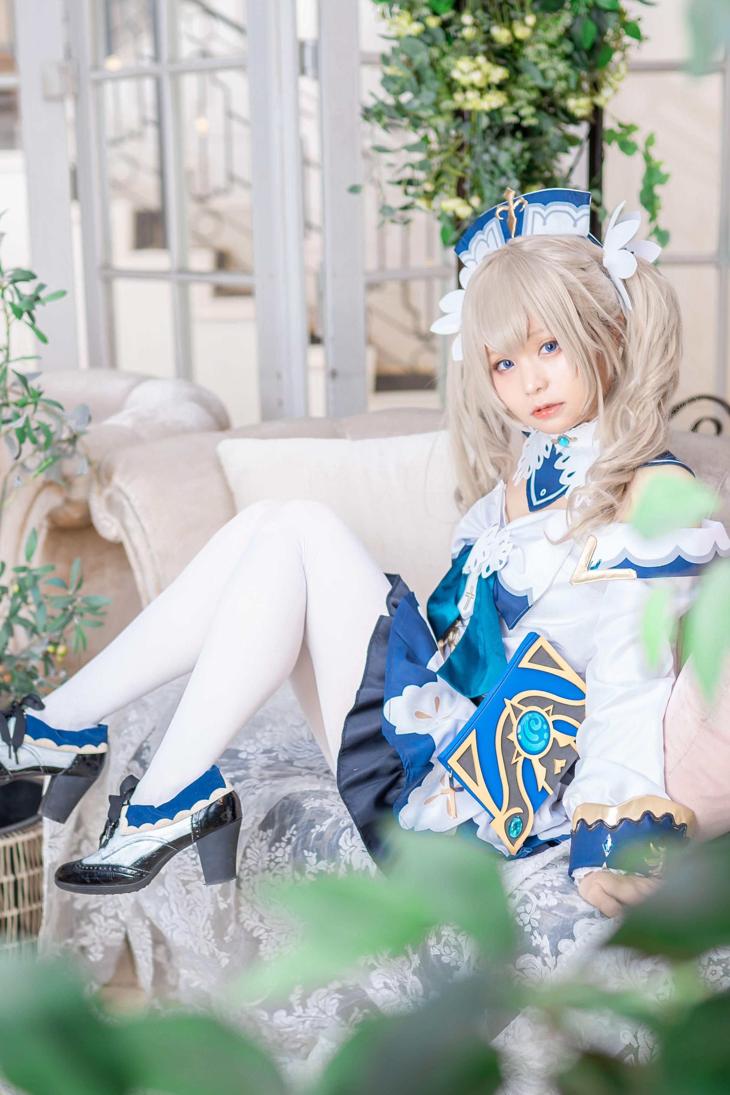 クルミとバーバラさんに癒されて元気になる