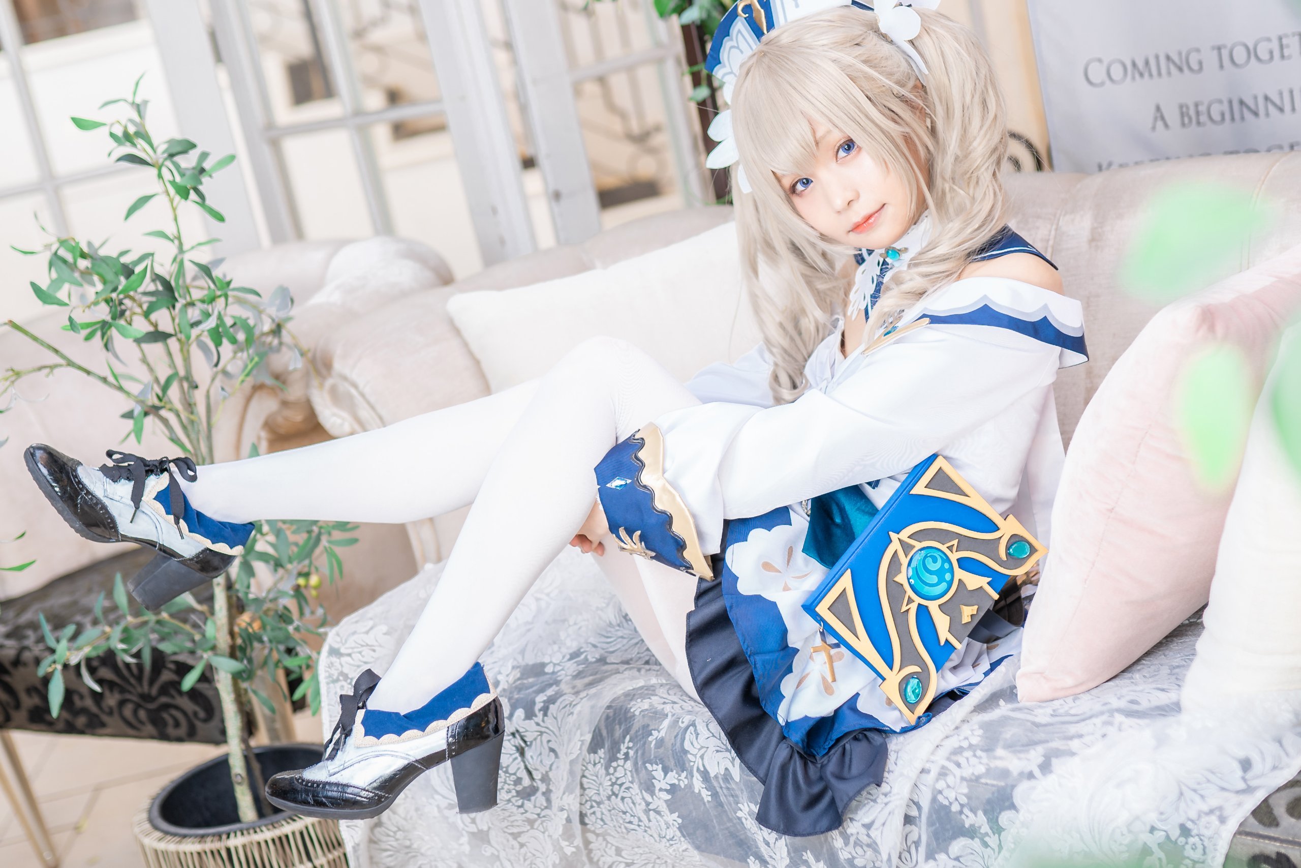 クルミとバーバラさんに癒されて元気になる