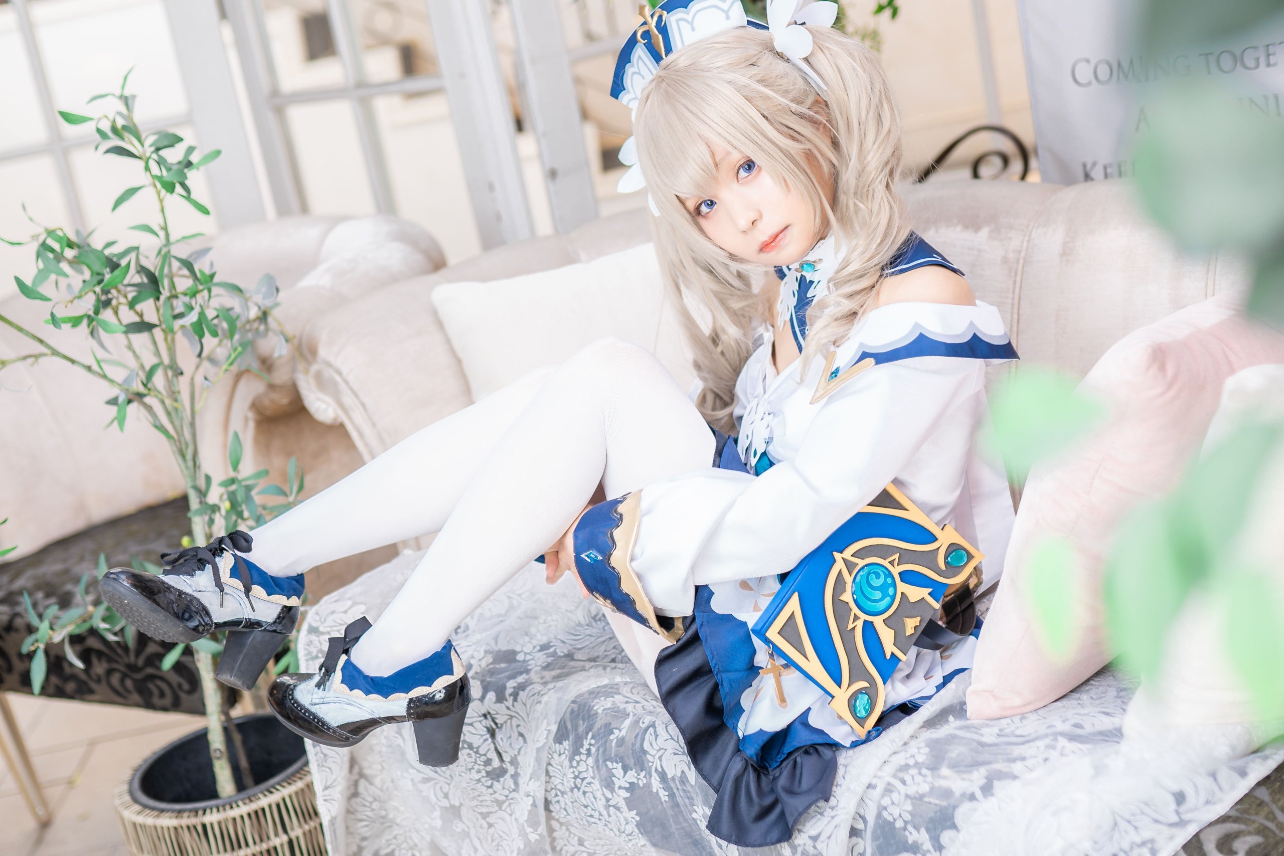 クルミとバーバラさんに癒されて元気になる
