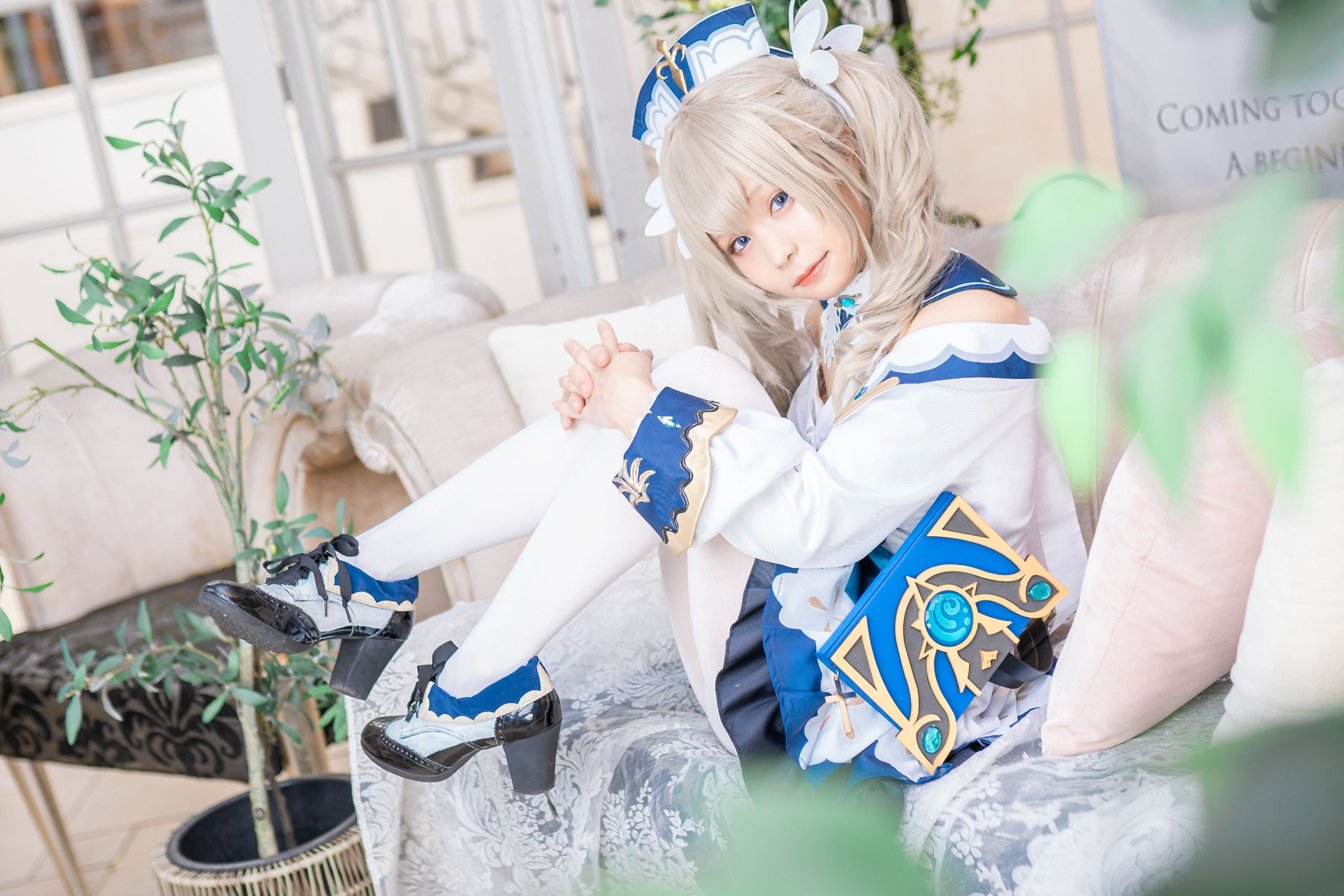 クルミとバーバラさんに癒されて元気になる