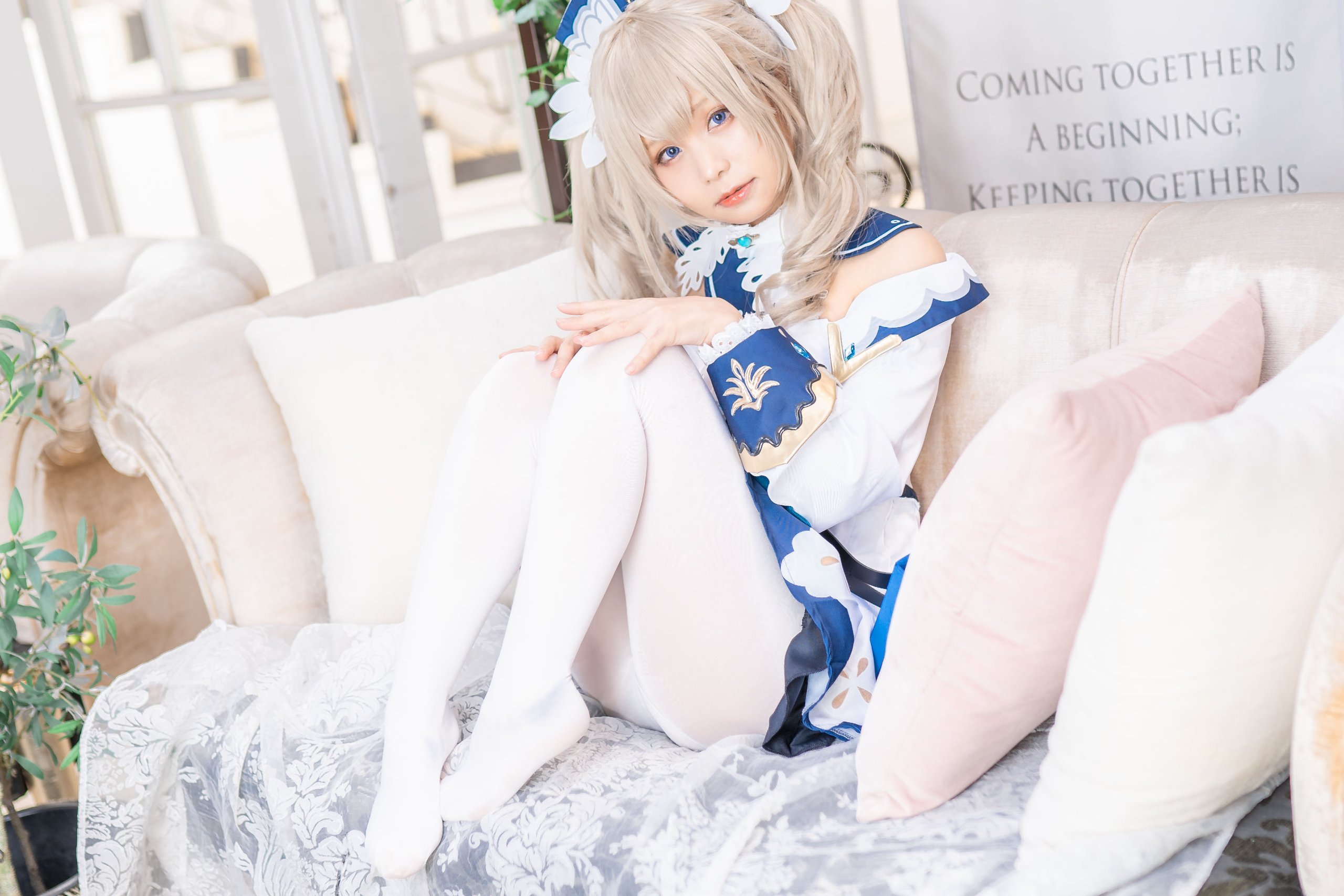 Được Kurumi Barbara-san chữa lành và trở nên khỏe mạnh.