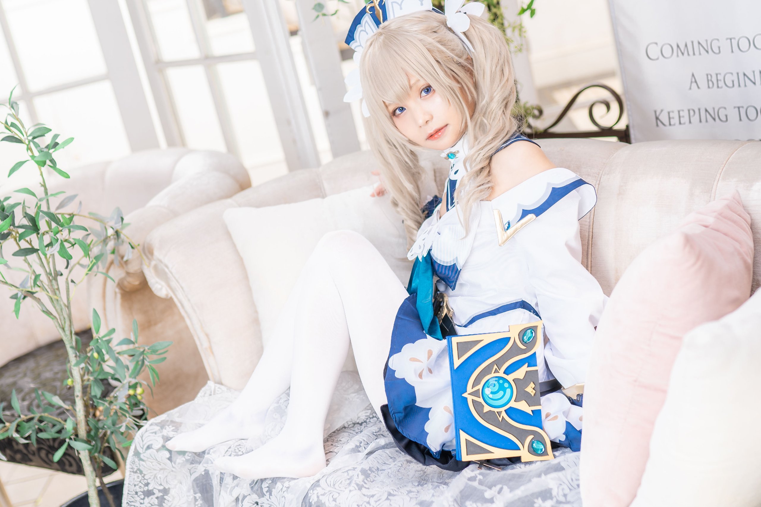 Được Kurumi Barbara-san chữa lành và trở nên khỏe mạnh.