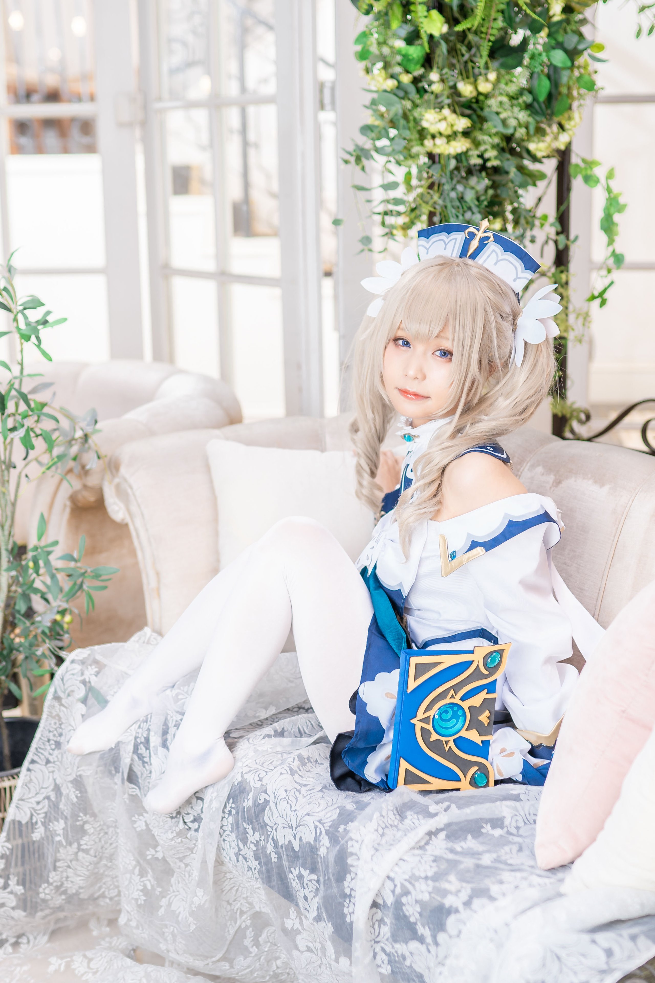 Được Kurumi Barbara-san chữa lành và trở nên khỏe mạnh.