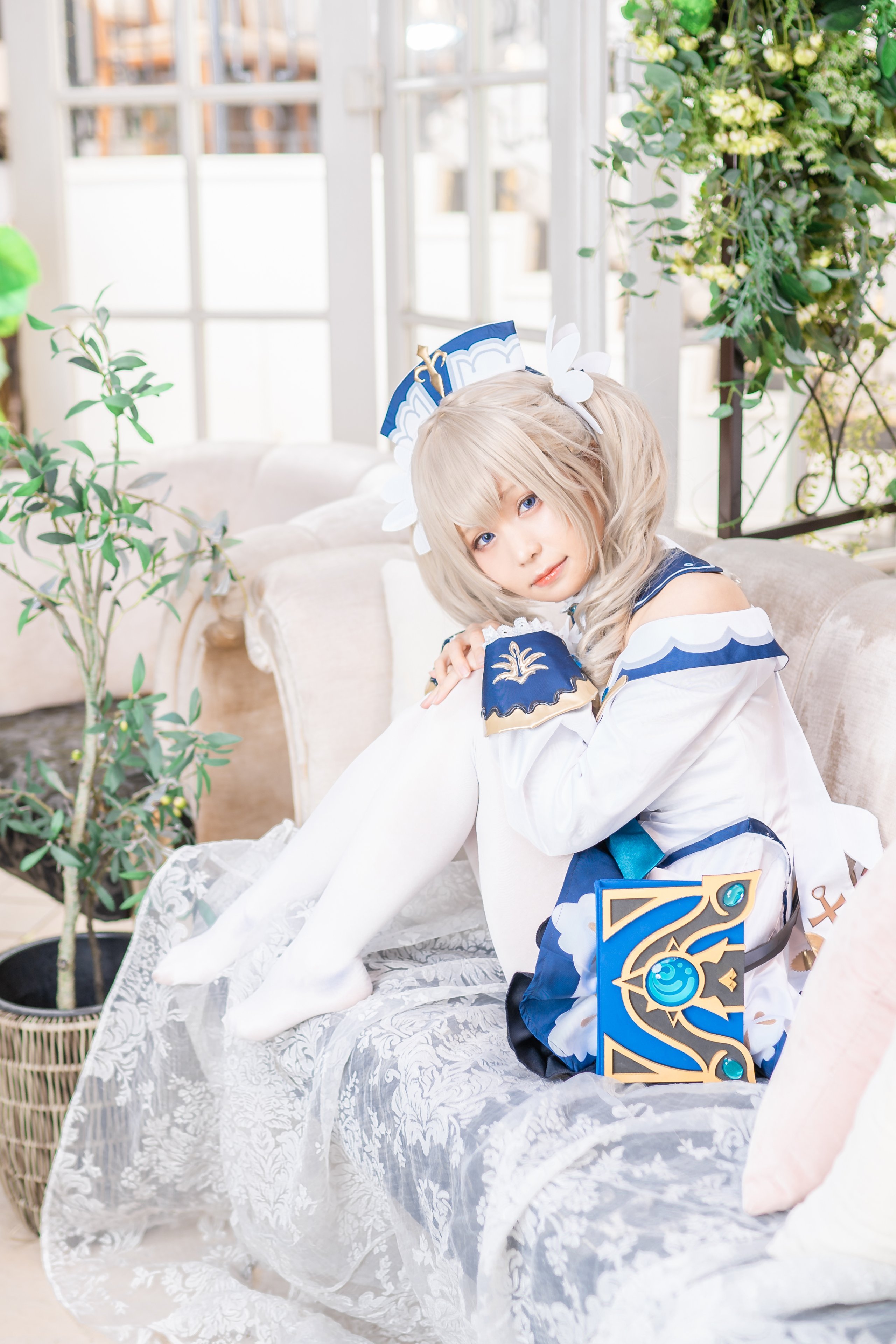 Được Kurumi Barbara-san chữa lành và trở nên khỏe mạnh.