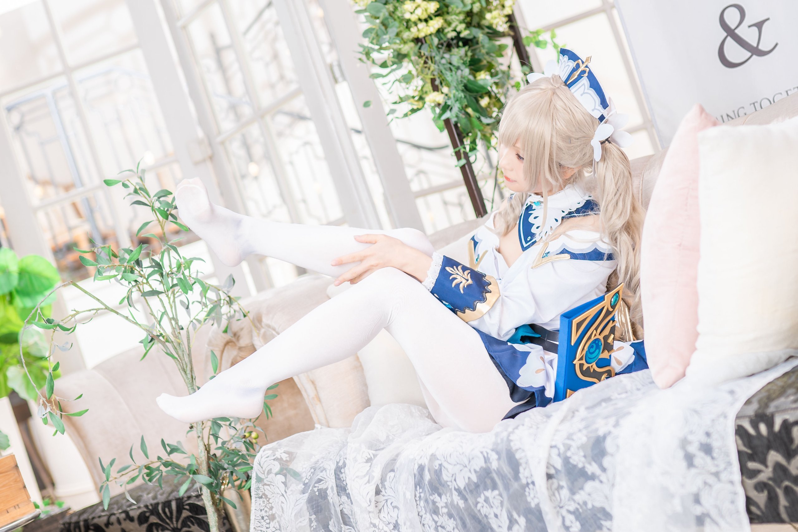 Được Kurumi Barbara-san chữa lành và trở nên khỏe mạnh.