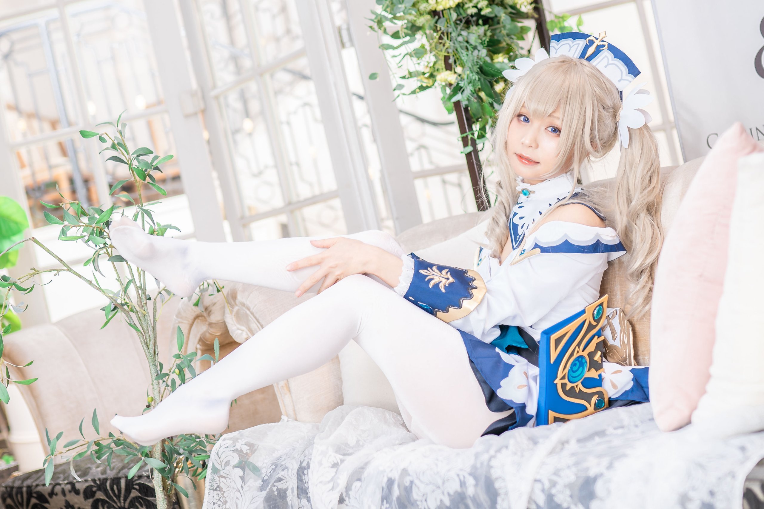 Được Kurumi Barbara-san chữa lành và trở nên khỏe mạnh.