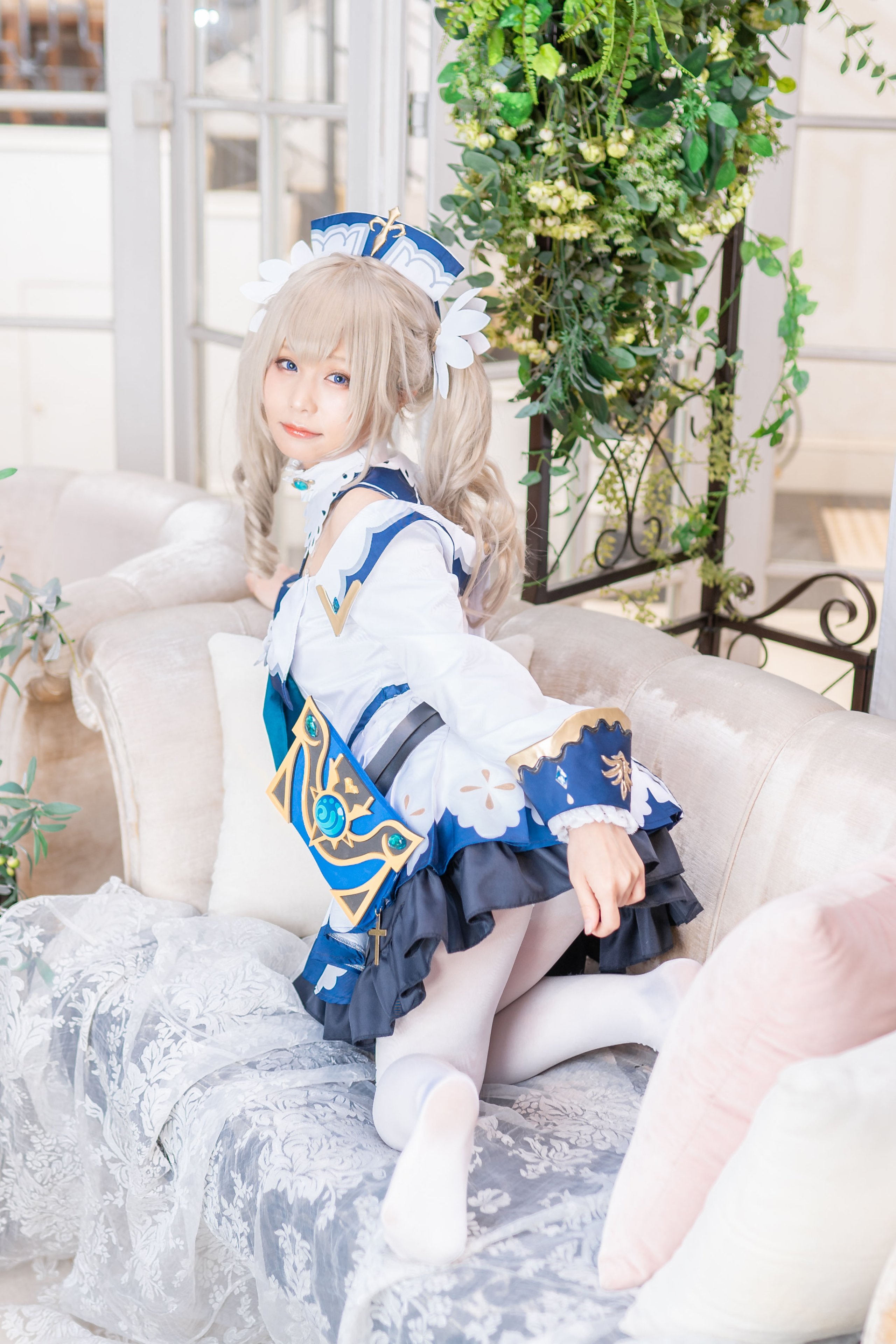 Được Kurumi Barbara-san chữa lành và trở nên khỏe mạnh.