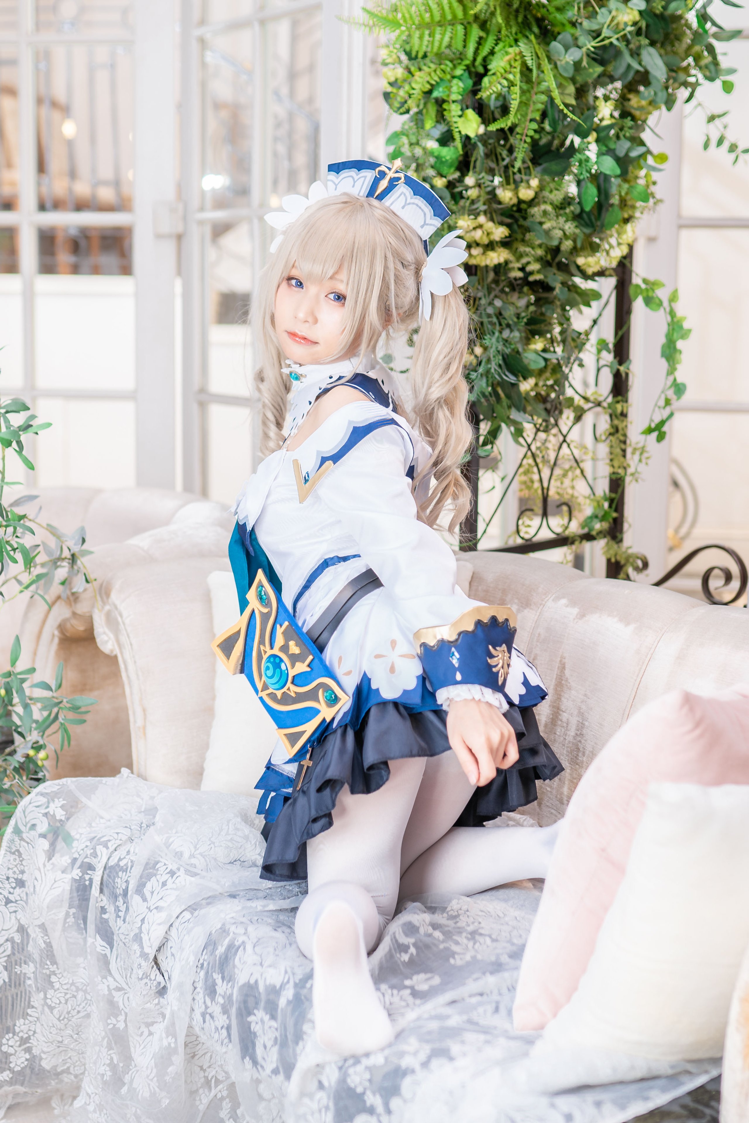 Được Kurumi Barbara-san chữa lành và trở nên khỏe mạnh.