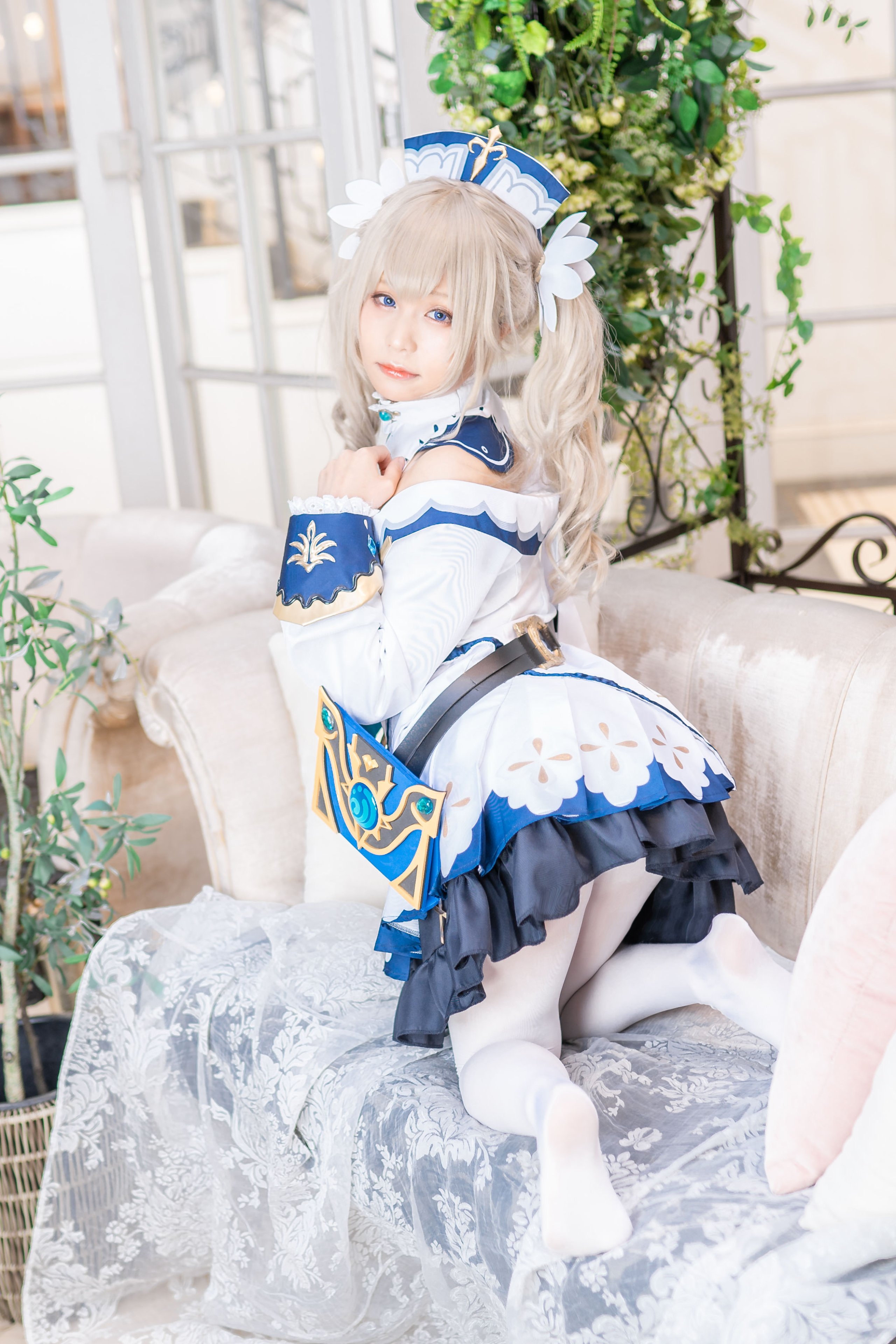 Được Kurumi Barbara-san chữa lành và trở nên khỏe mạnh.