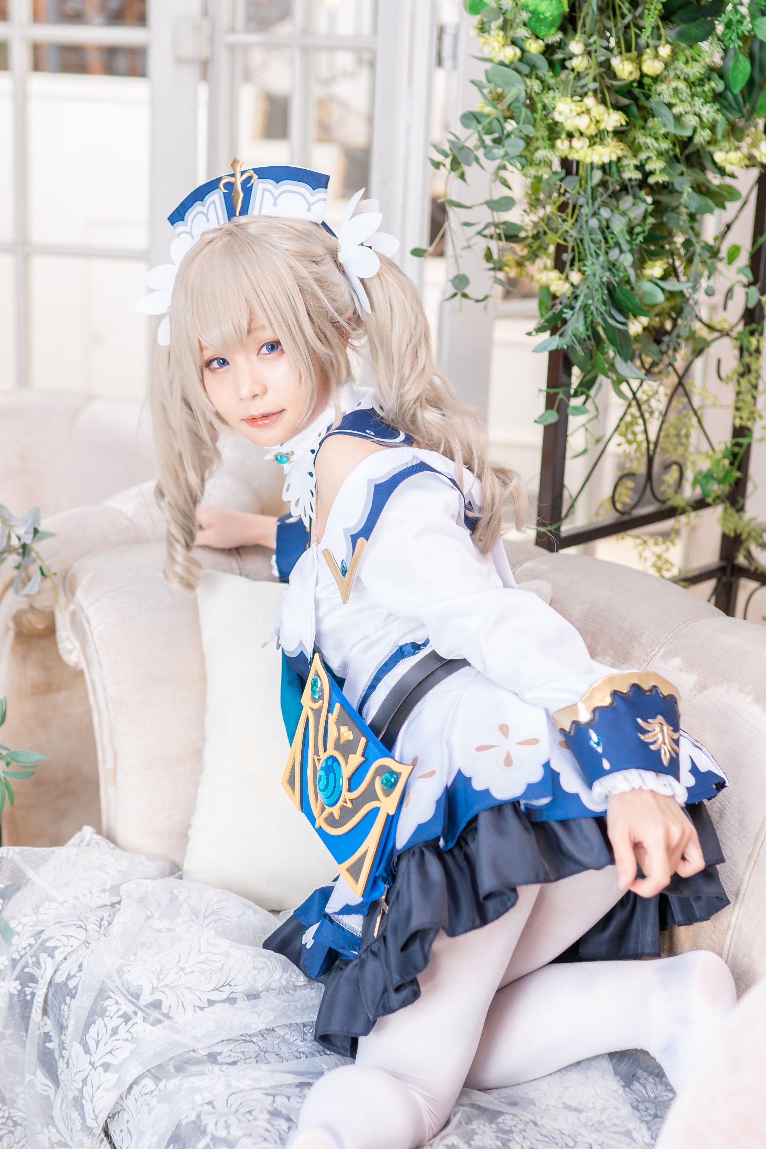Được Kurumi Barbara-san chữa lành và trở nên khỏe mạnh.