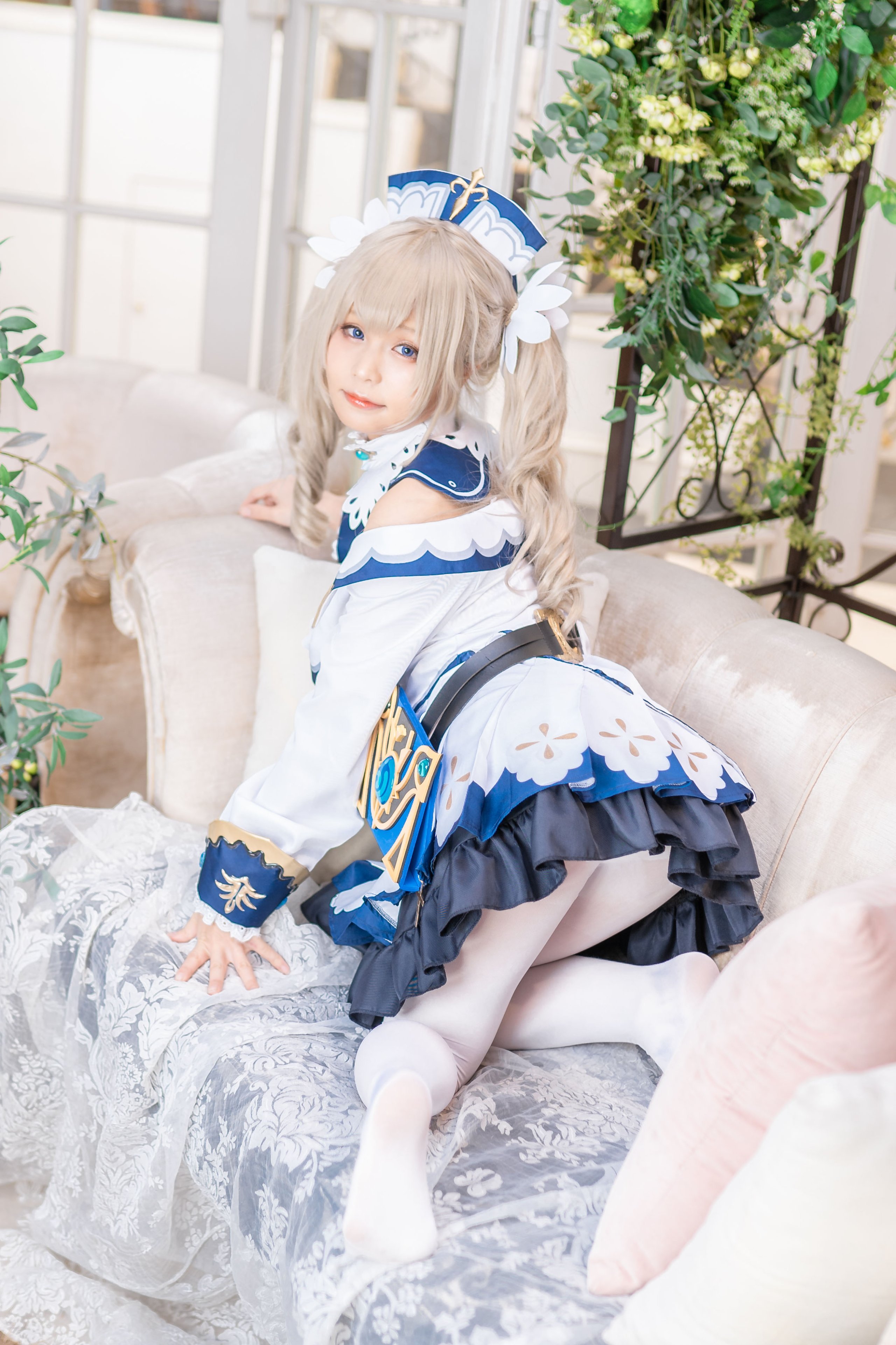 Được Kurumi Barbara-san chữa lành và trở nên khỏe mạnh.
