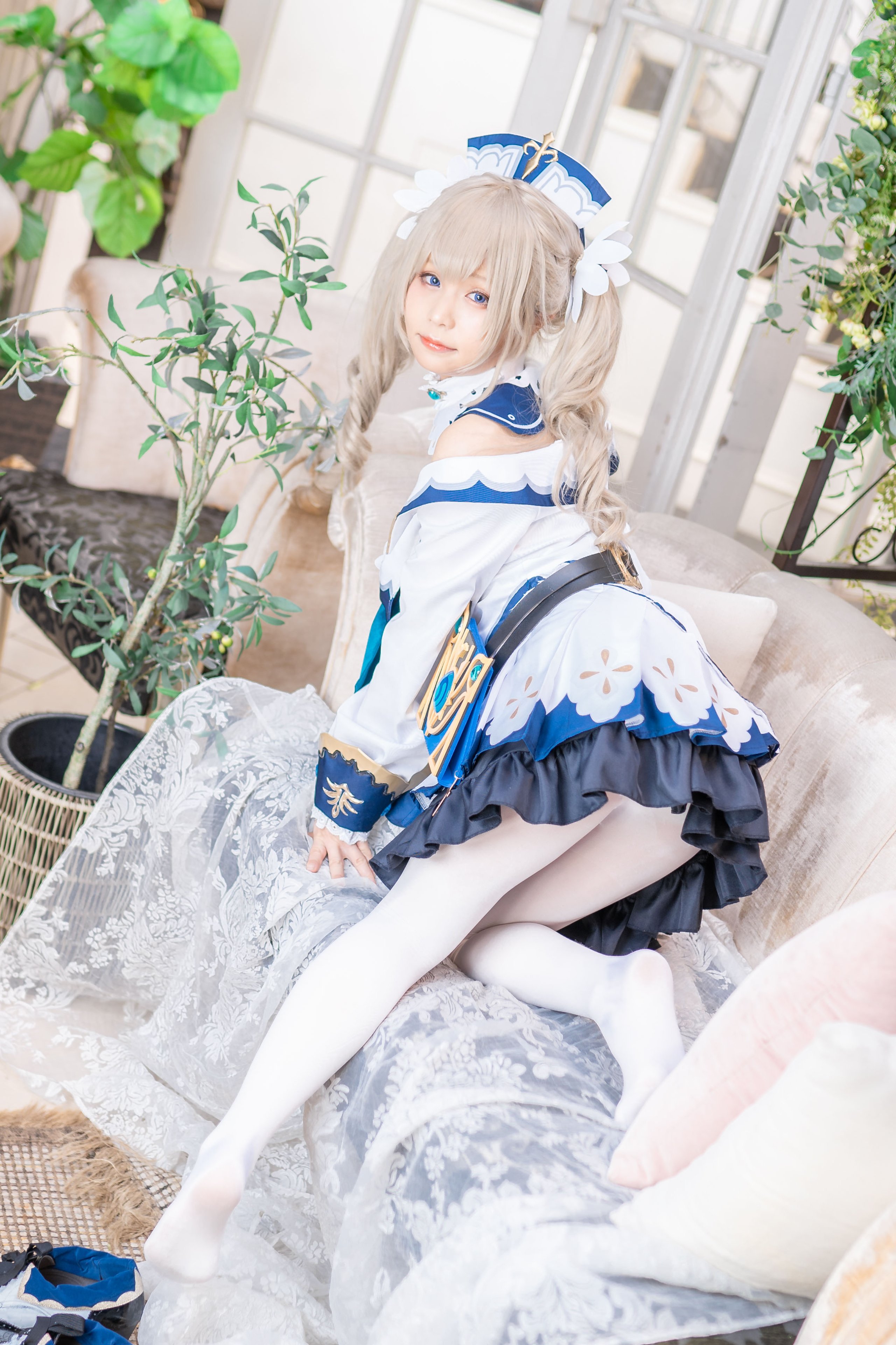 Được Kurumi Barbara-san chữa lành và trở nên khỏe mạnh.
