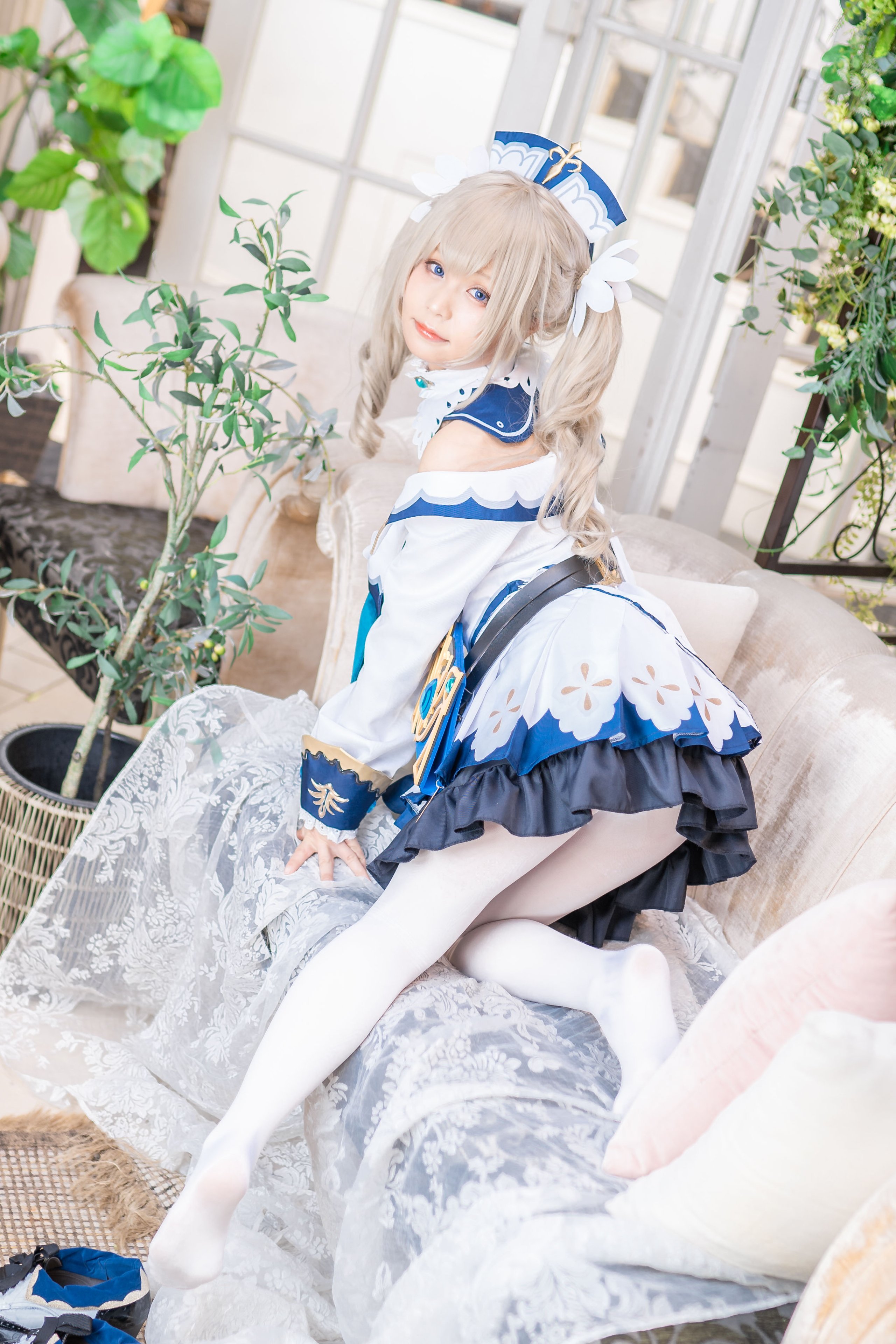 Được Kurumi Barbara-san chữa lành và trở nên khỏe mạnh.