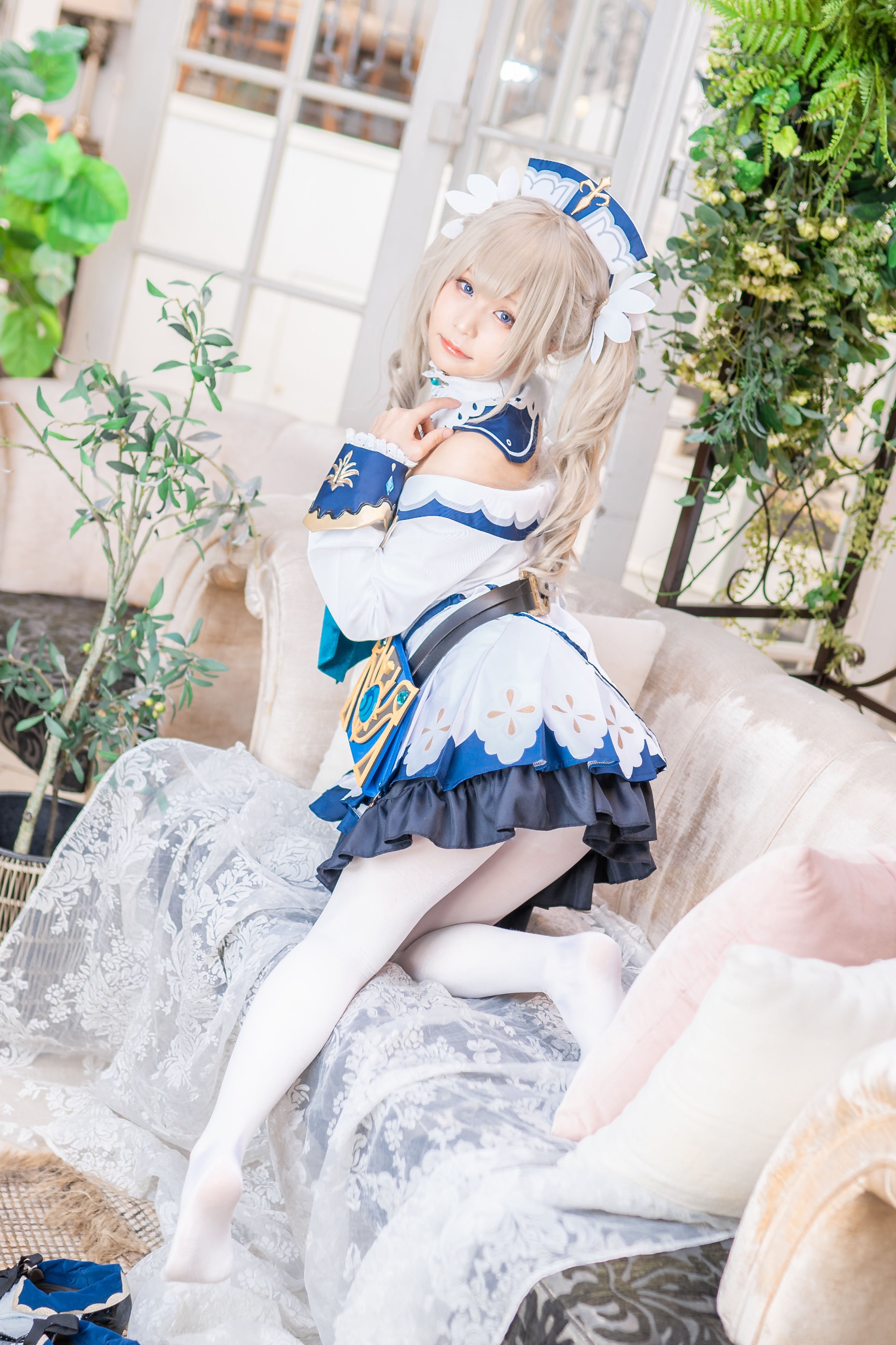 Được Kurumi Barbara-san chữa lành và trở nên khỏe mạnh.