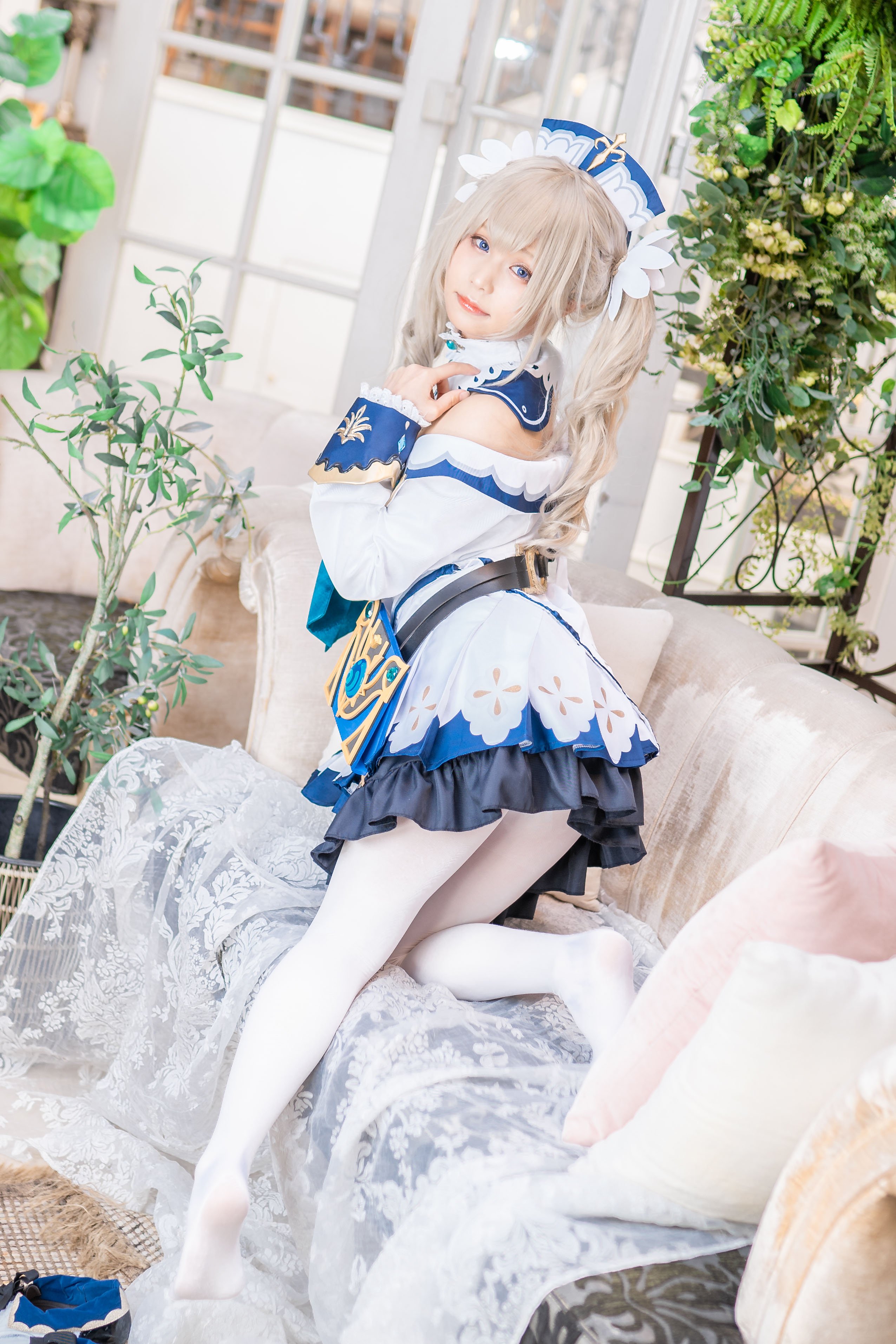 Được Kurumi Barbara-san chữa lành và trở nên khỏe mạnh.