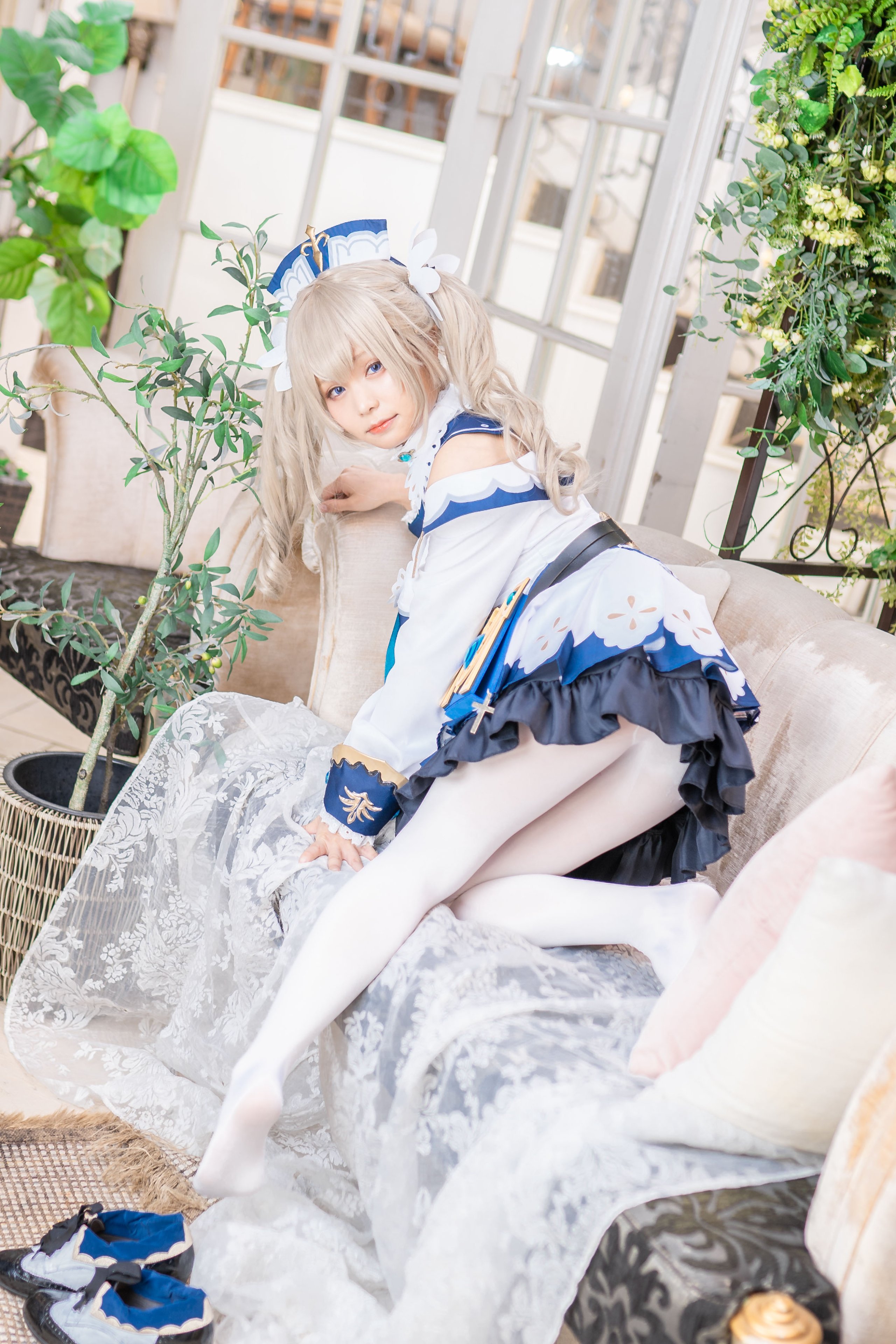 Được Kurumi Barbara-san chữa lành và trở nên khỏe mạnh.