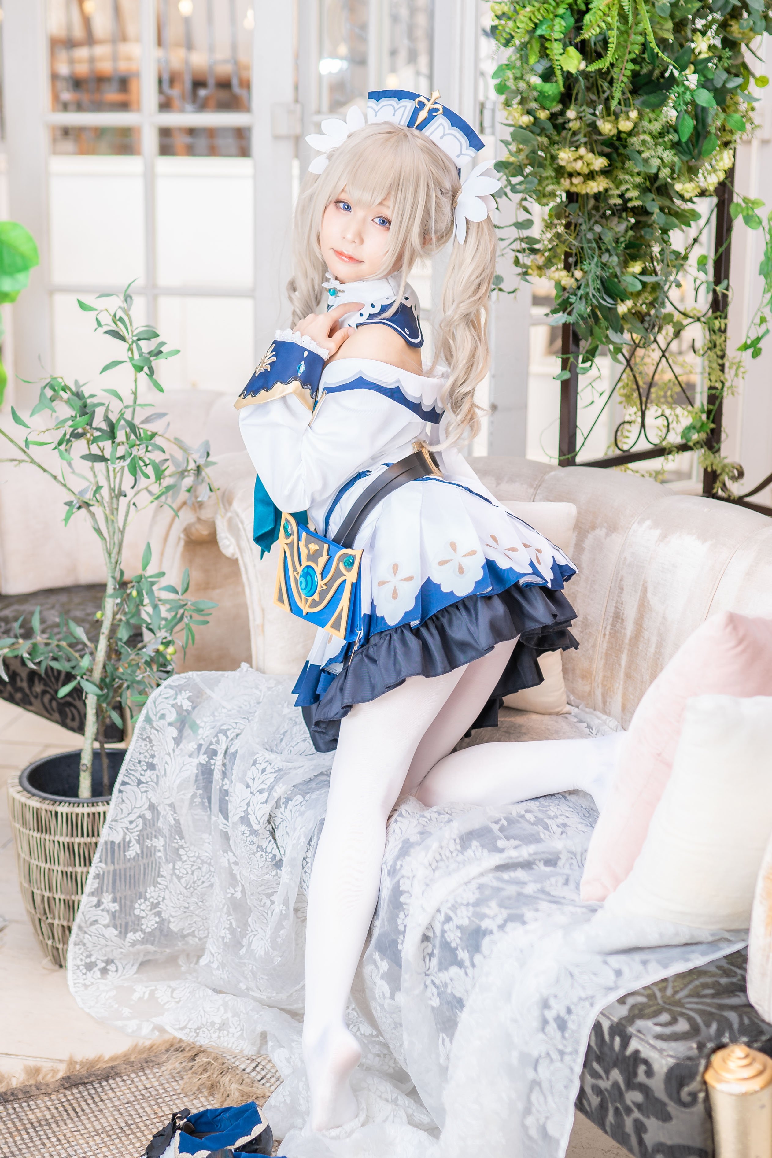 Được Kurumi Barbara-san chữa lành và trở nên khỏe mạnh.