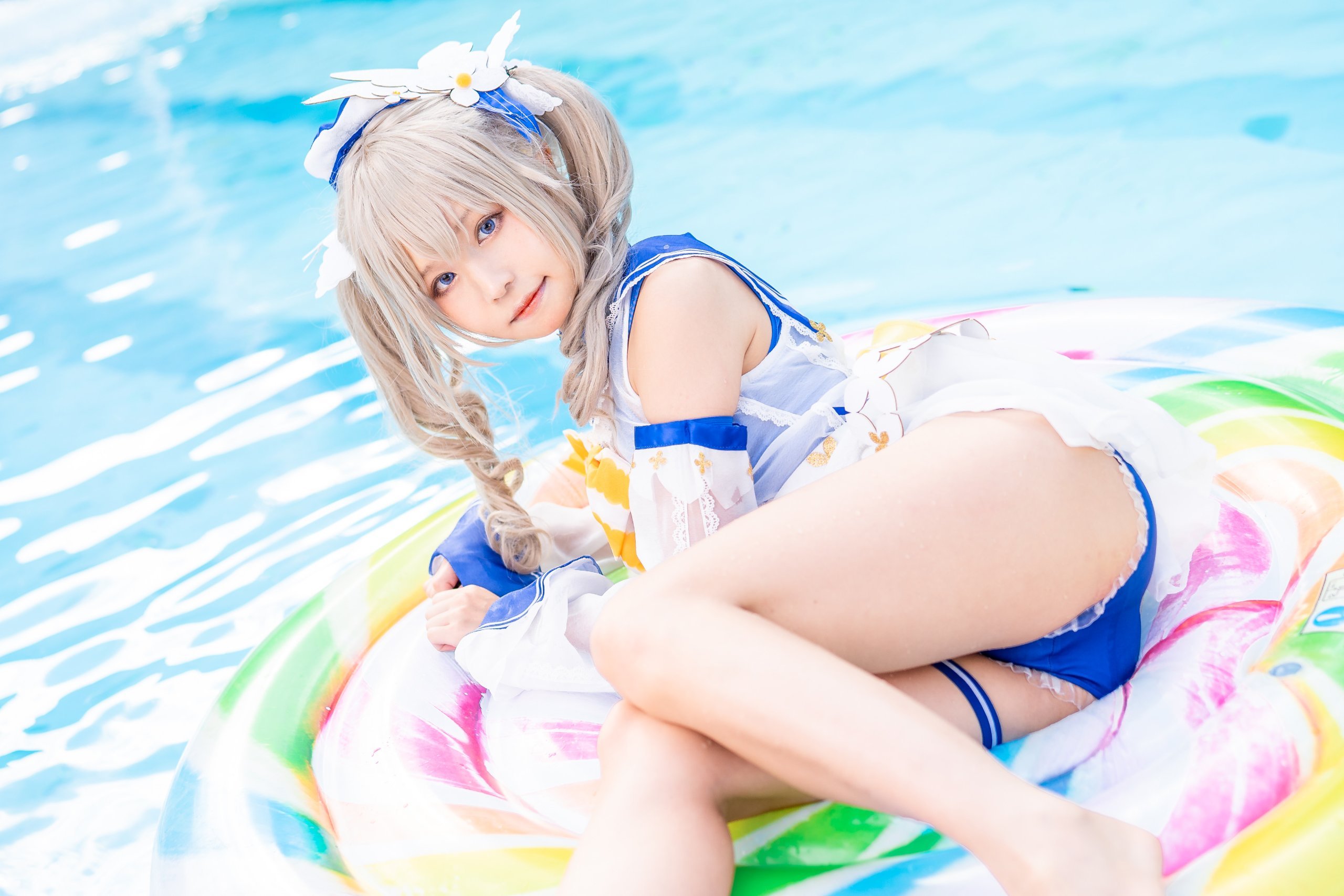 Being healed by Kurumi Barbara-san and becoming energetic.