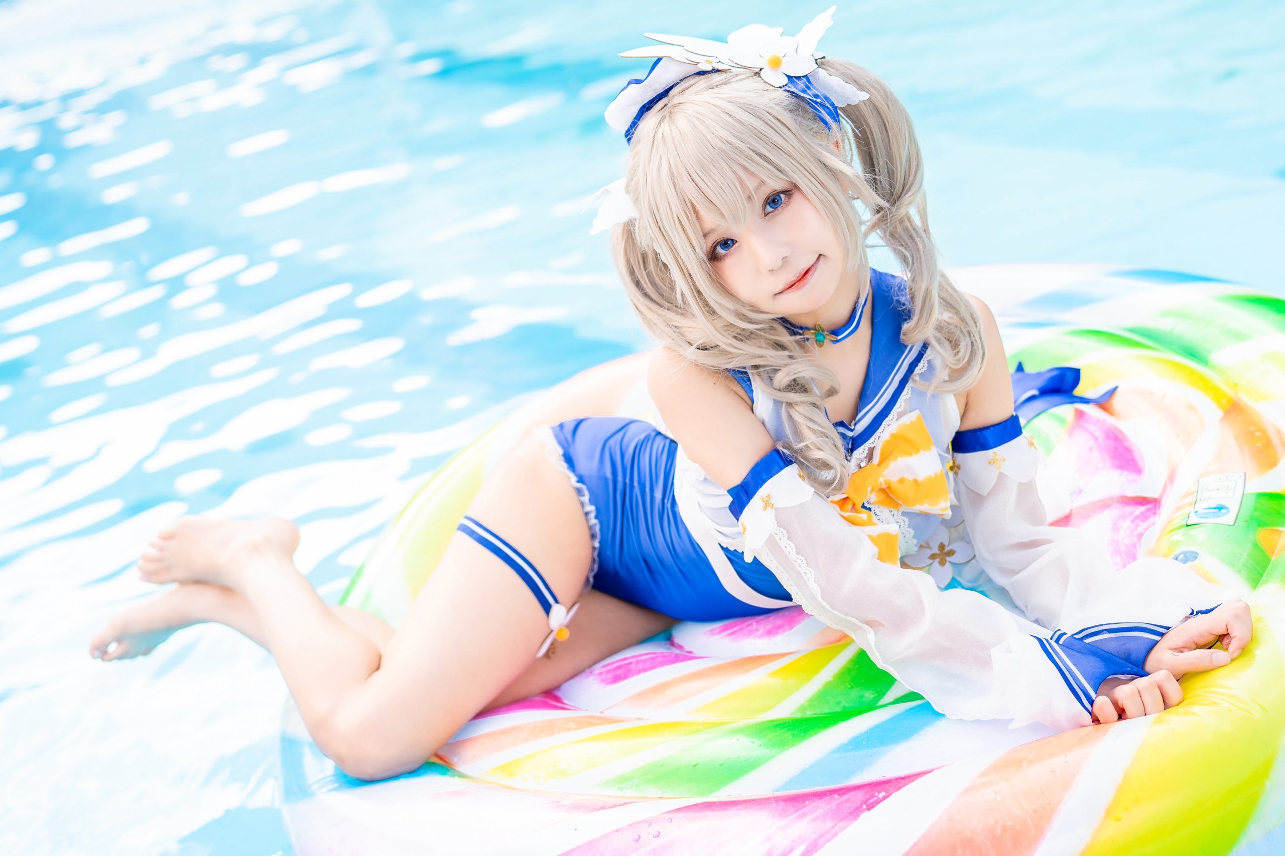 Being healed by Kurumi Barbara-san and becoming energetic.