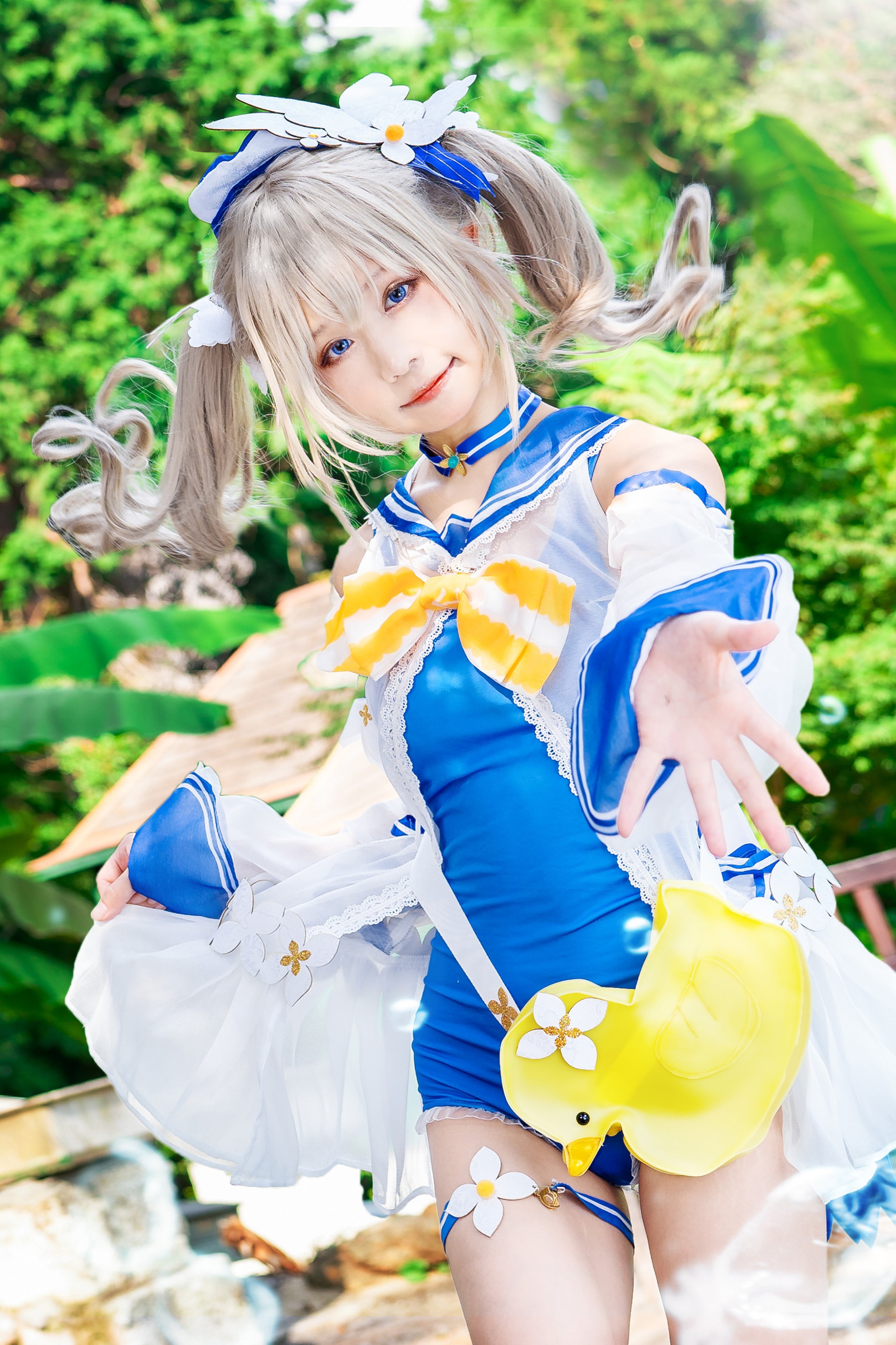 Being healed by Kurumi Barbara-san and becoming energetic.