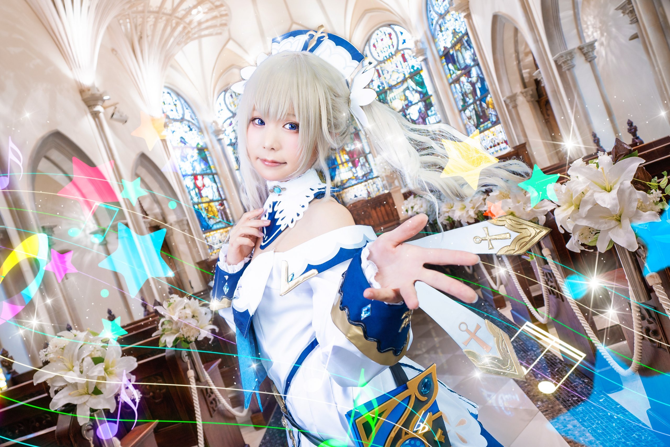 Being healed by Kurumi Barbara-san and becoming energetic.