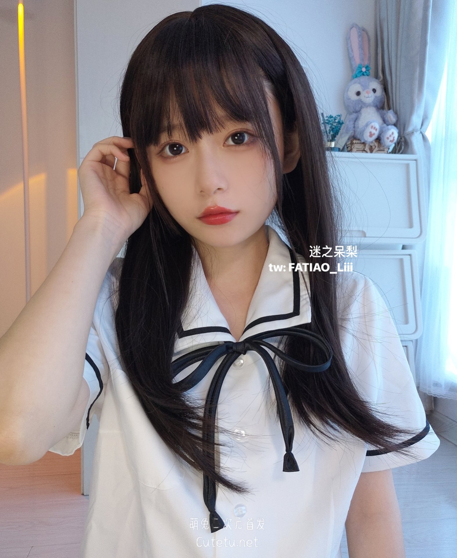 발조 소녀 (미지 다이리) NO.03 언니가 블랙 스톡킹을 벗을 때